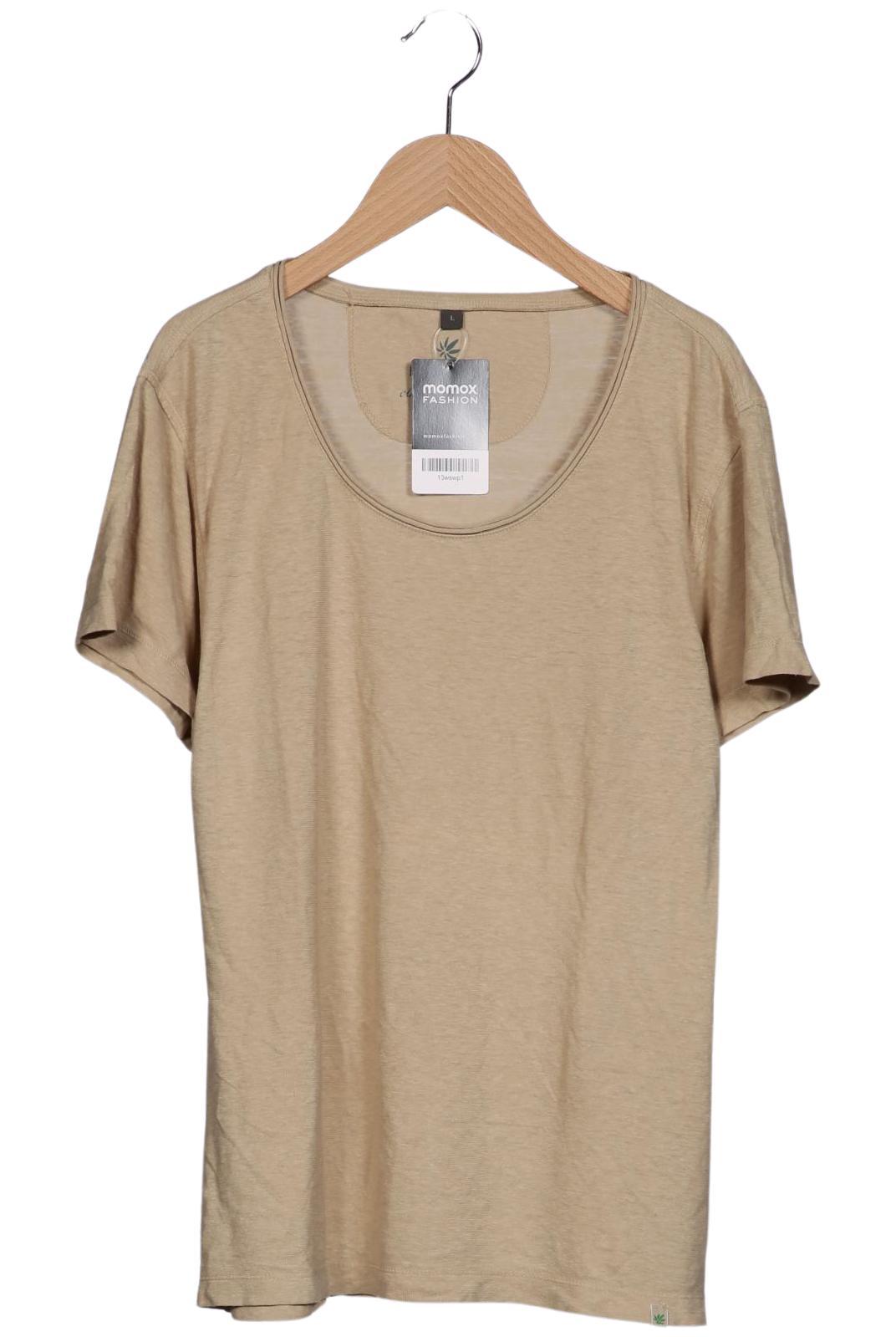 

HempAge Damen T-Shirt, beige, Gr. 42