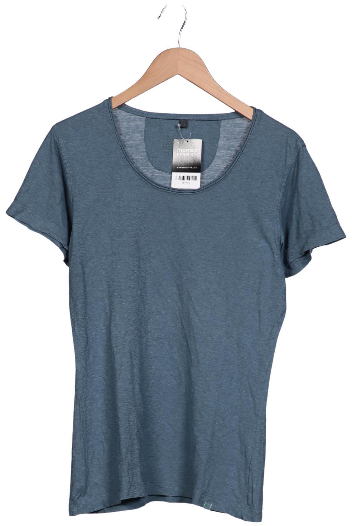 

HempAge Damen T-Shirt, blau, Gr. 42