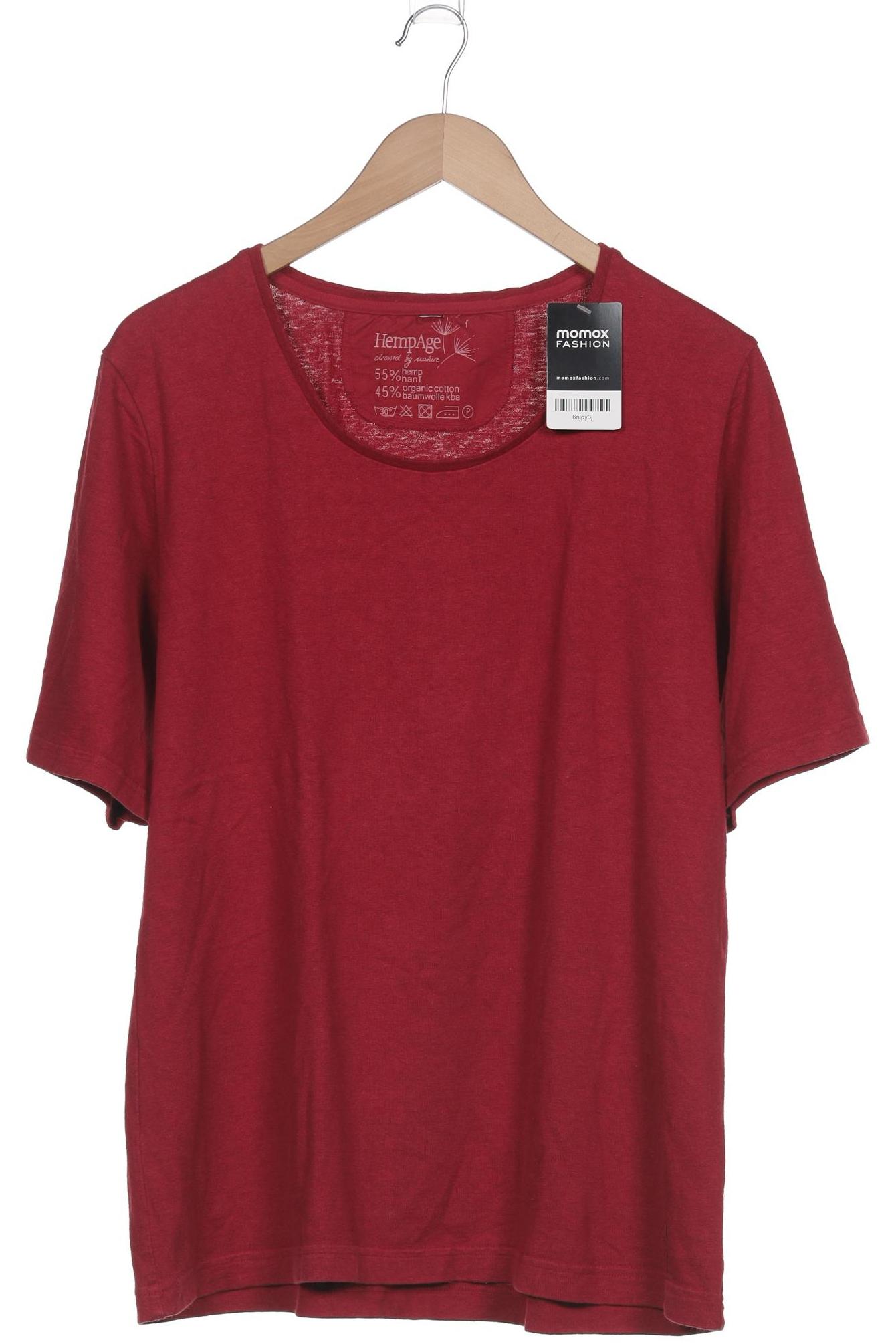 

HempAge Damen T-Shirt, pink, Gr. 46
