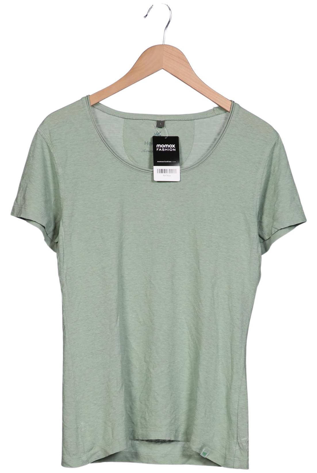 

HempAge Damen T-Shirt, hellgrün, Gr. 42