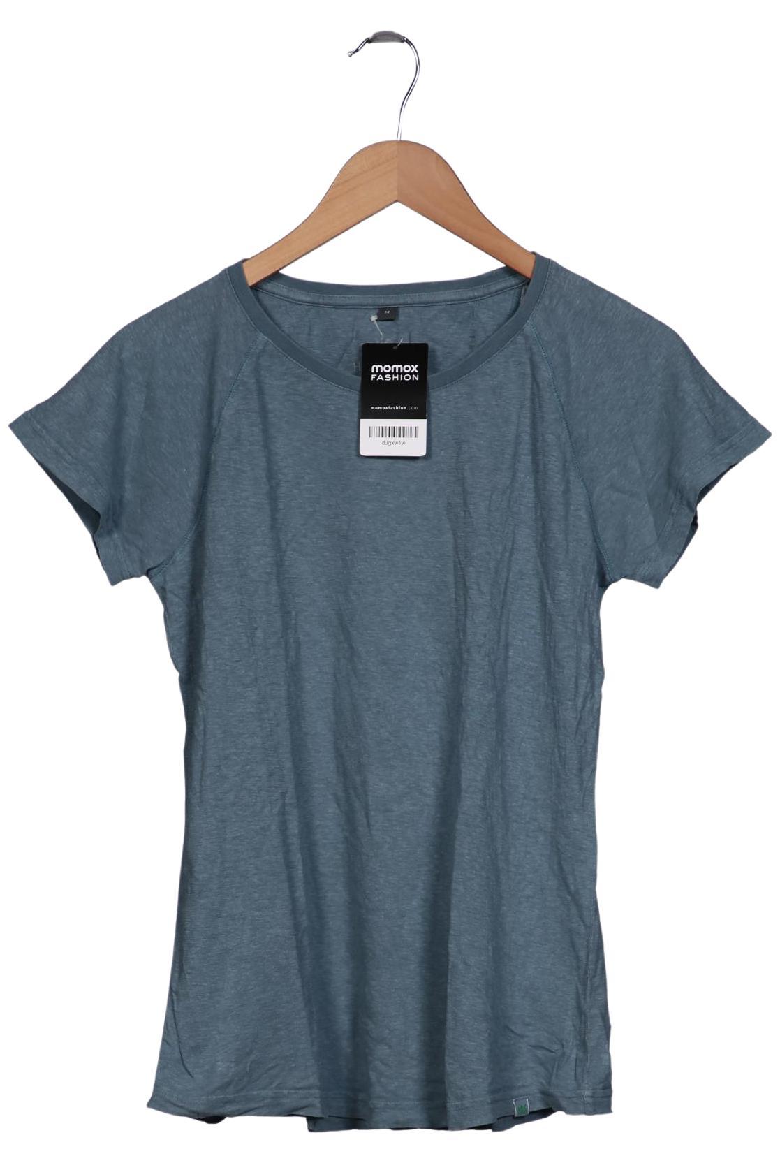 

HempAge Damen T-Shirt, türkis, Gr. 38