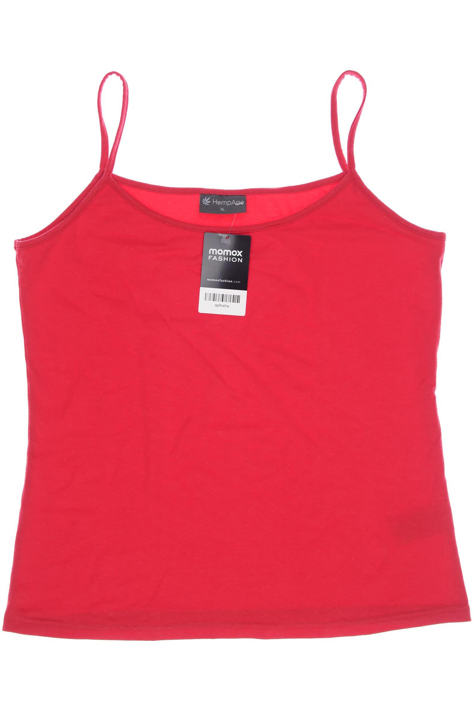 

HempAge Damen Top, rot, Gr. 44