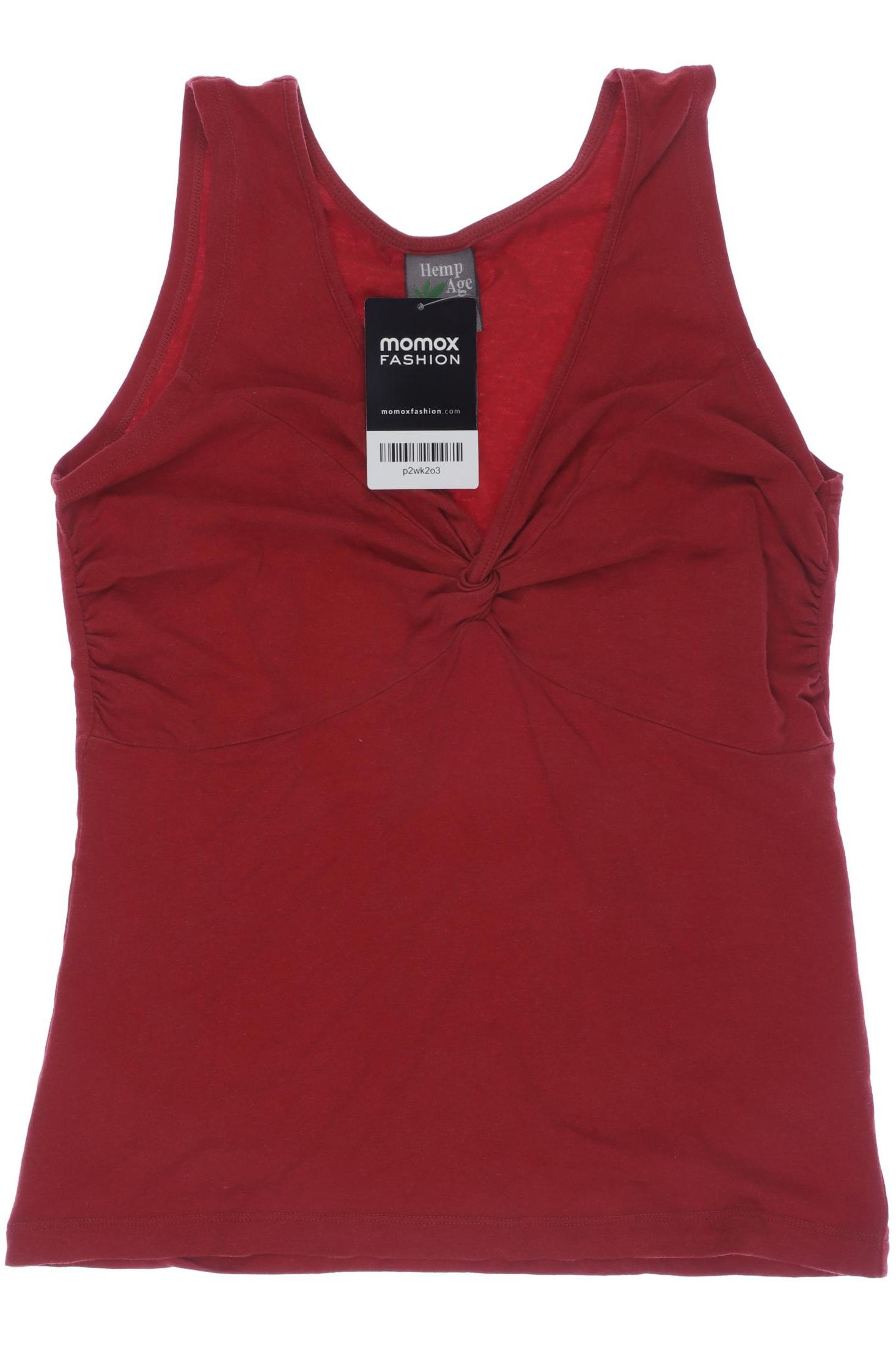 

HempAge Damen Top, rot, Gr. 34