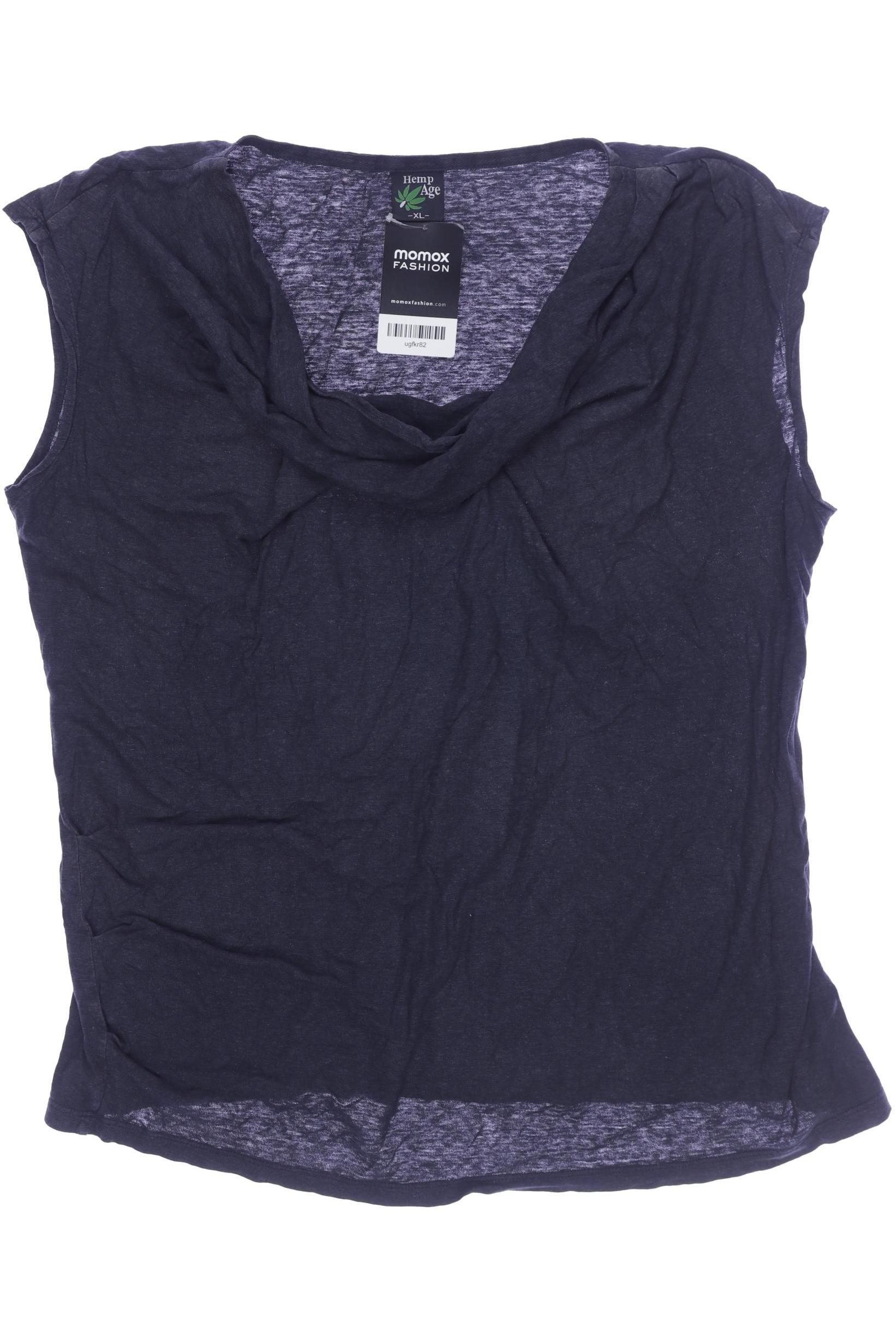 

HempAge Damen Top, marineblau, Gr. 44