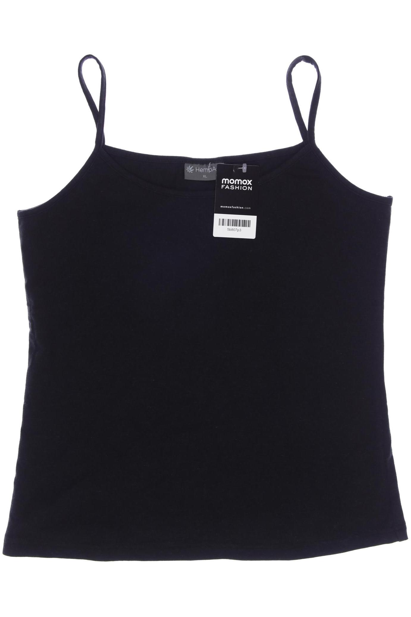 

HempAge Damen Top, schwarz, Gr. 44