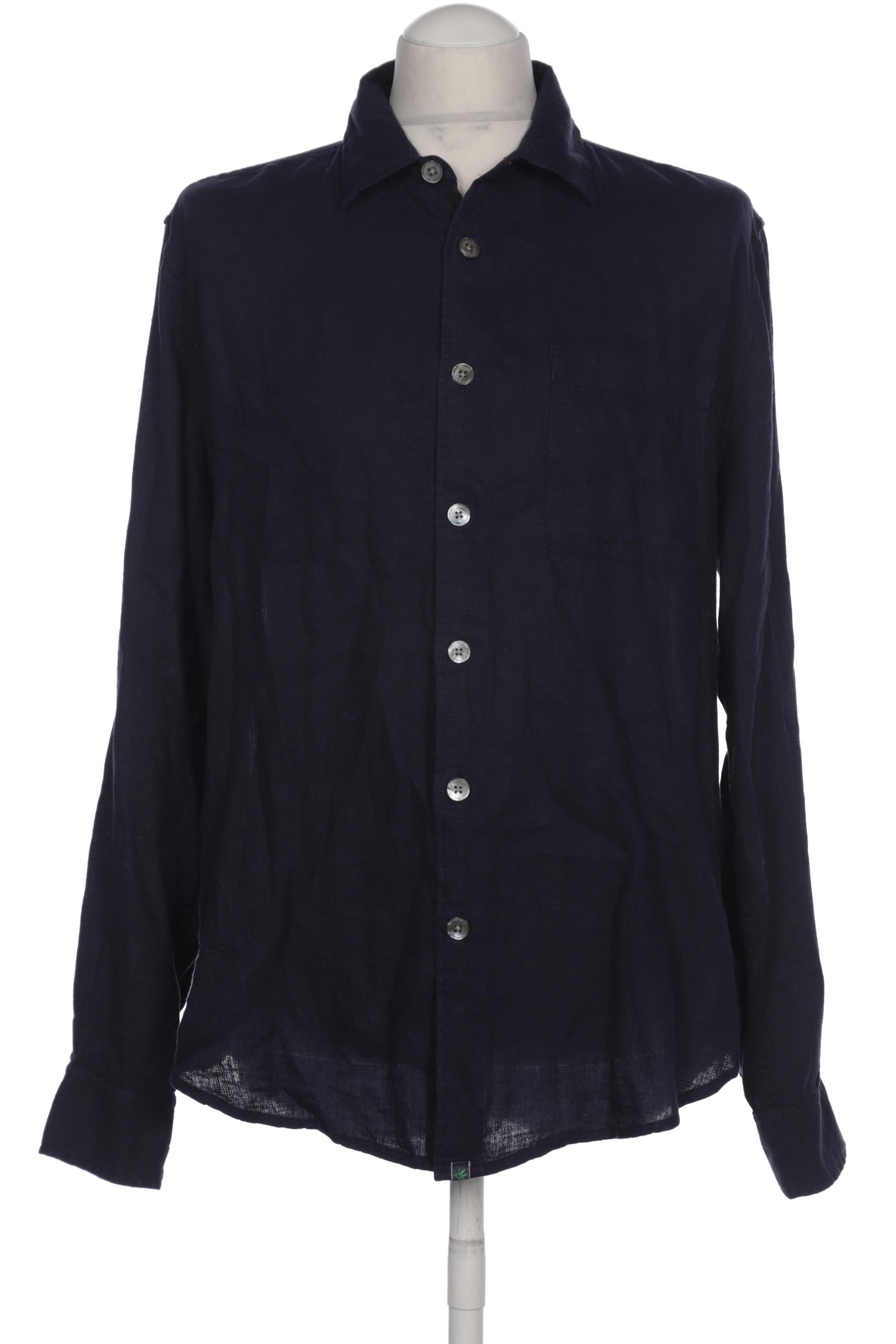 

HempAge Herren Hemd, marineblau, Gr. 48
