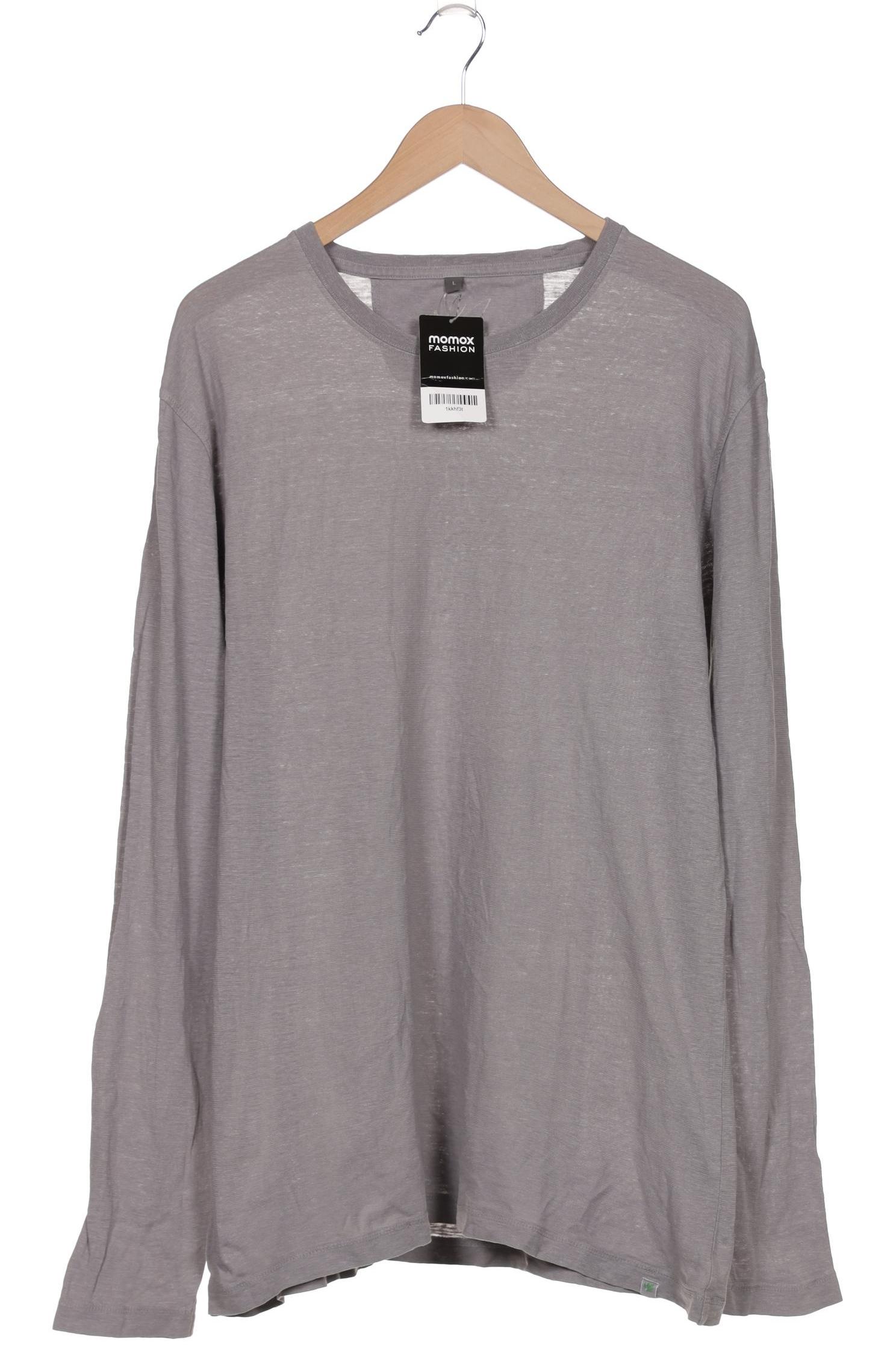 Thumbnail - HempAge Herren Langarmshirt, grau, Gr. 52