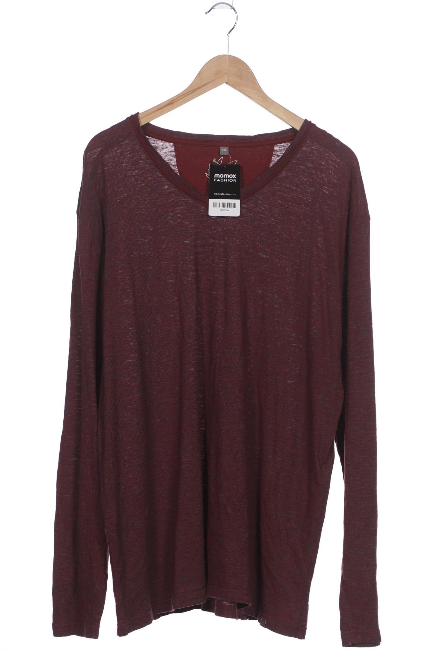 

HempAge Herren Langarmshirt, bordeaux, Gr. 56