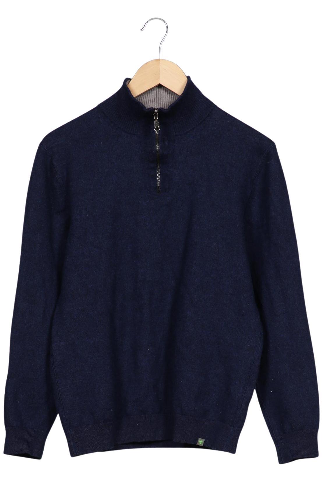 Thumbnail - HempAge Herren Pullover, marineblau, Gr. 48