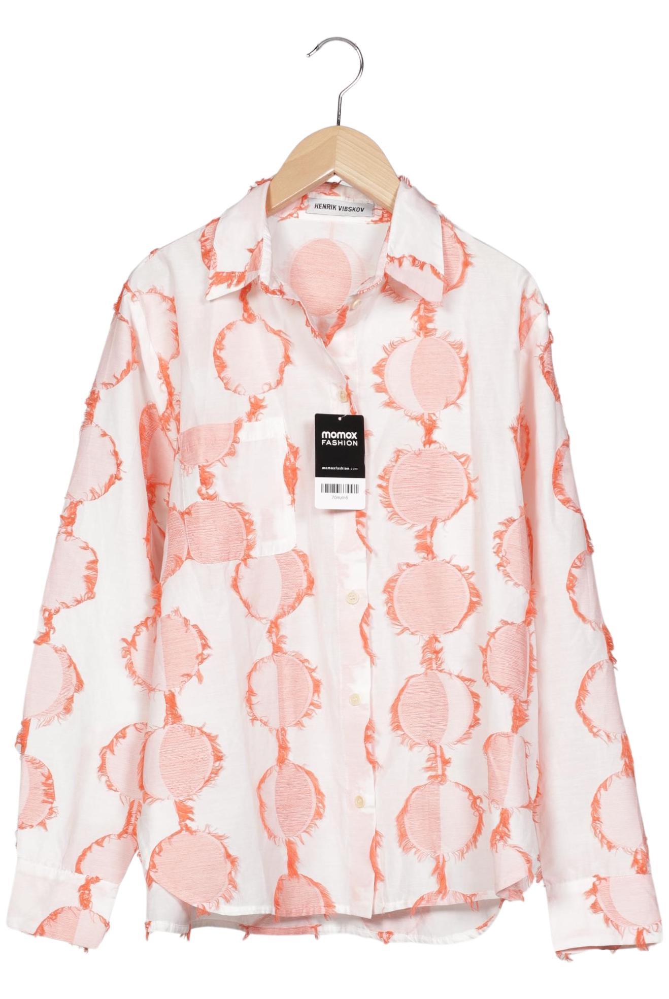 

Henrik Vibskov Damen Bluse, weiß, Gr. 36