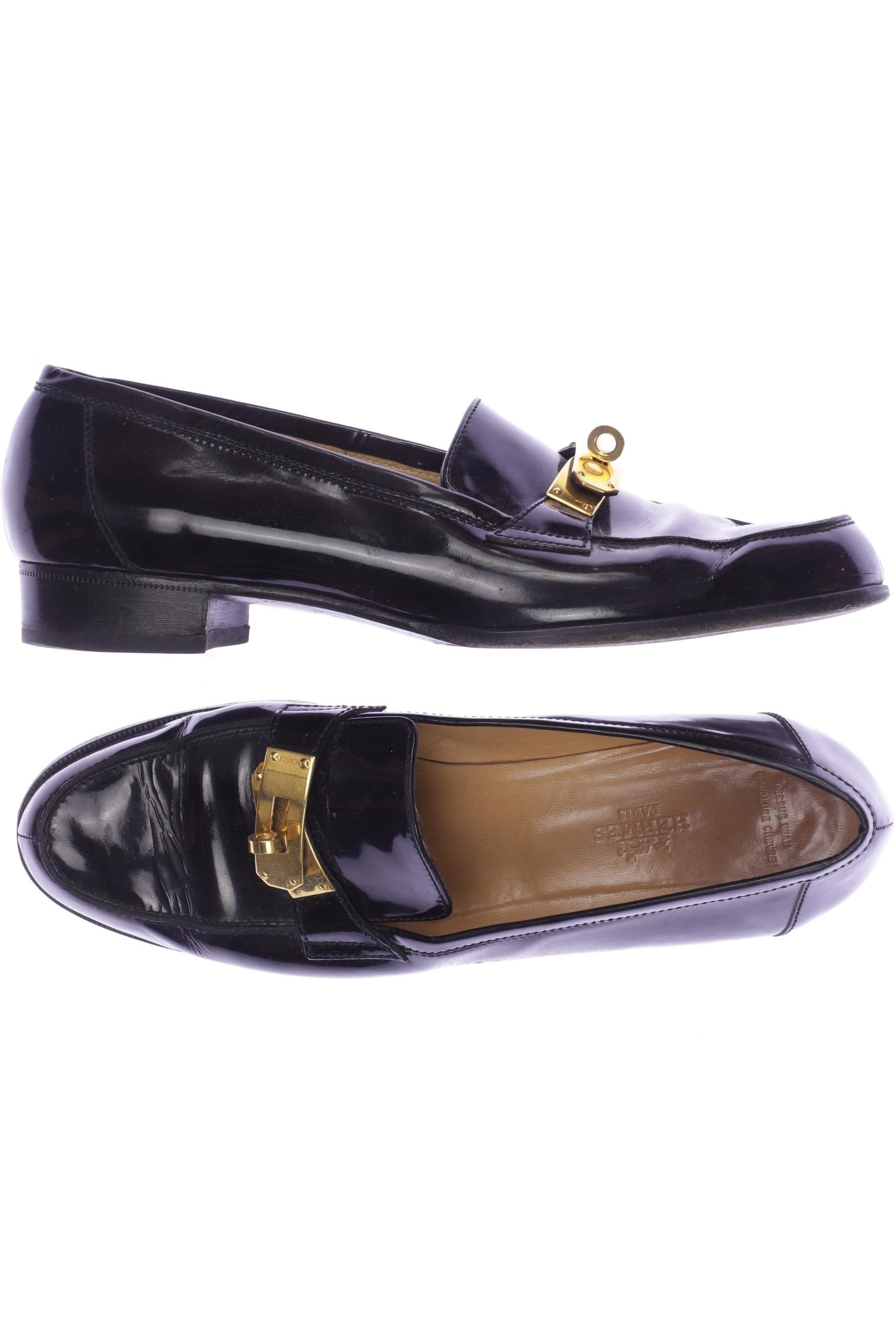 

Hermes Damen Halbschuh, schwarz, Gr. 40.5