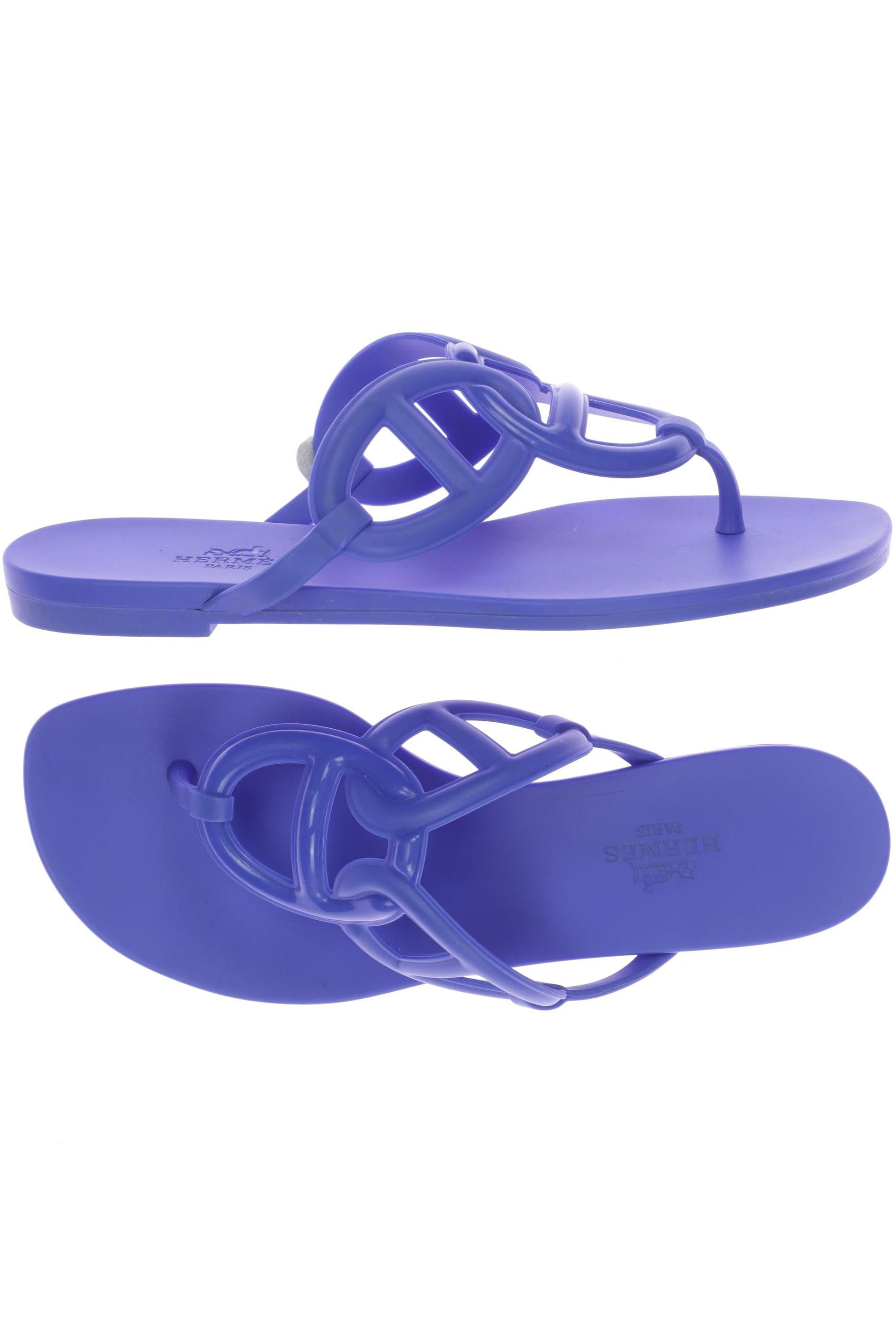 

Hermes Damen Sandale, blau, Gr. 35