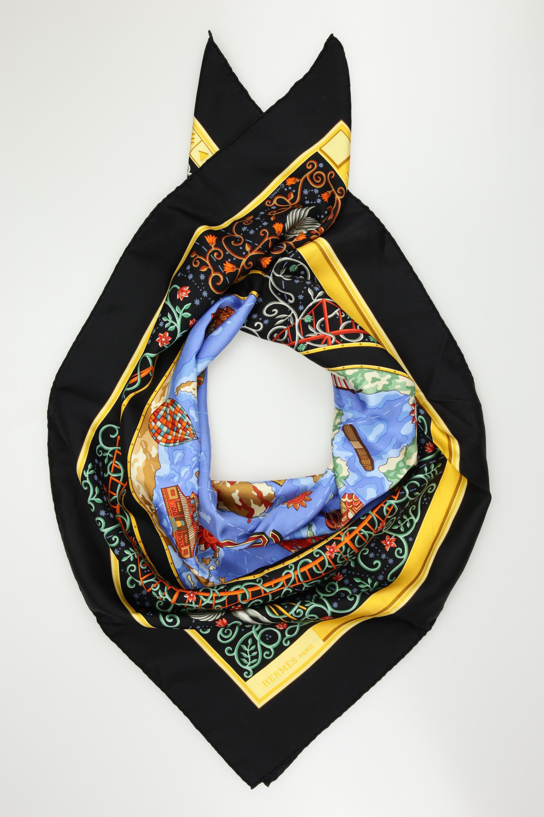 

Hermes Damen Schal, mehrfarbig, Gr.