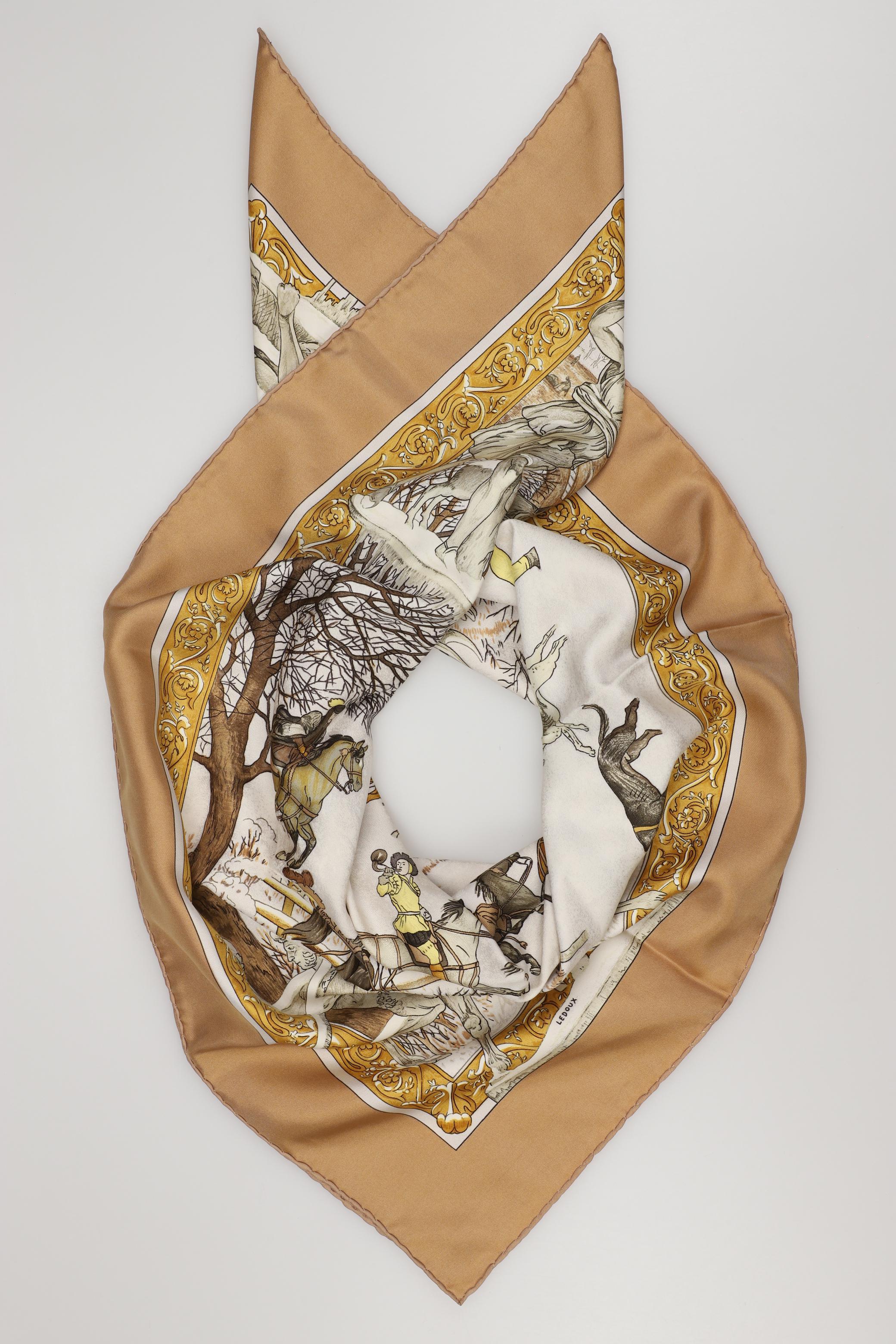 

Hermes Damen Schal, mehrfarbig, Gr.