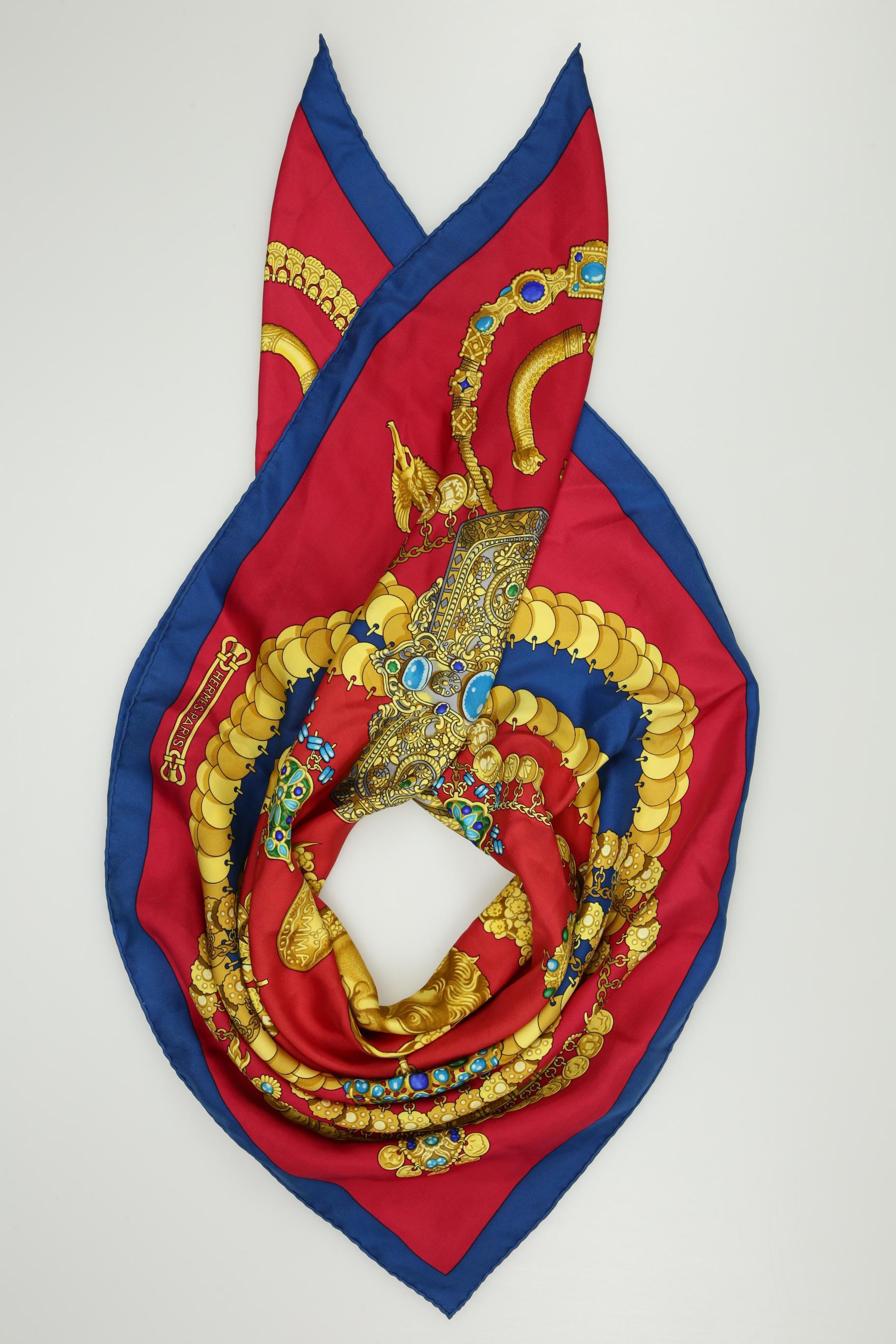 

Hermes Damen Schal, mehrfarbig, Gr.