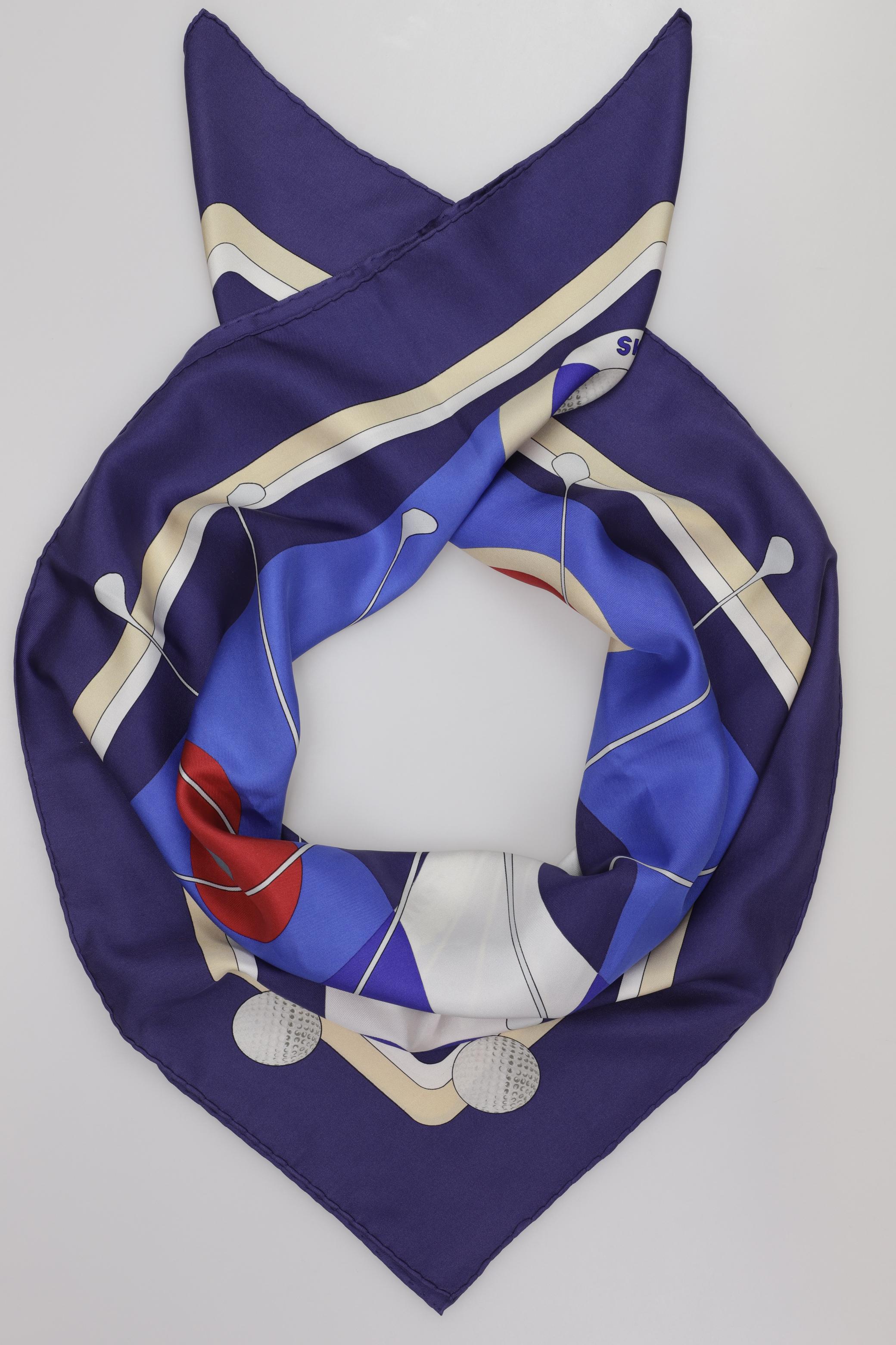 

Hermes Damen Schal, blau, Gr.