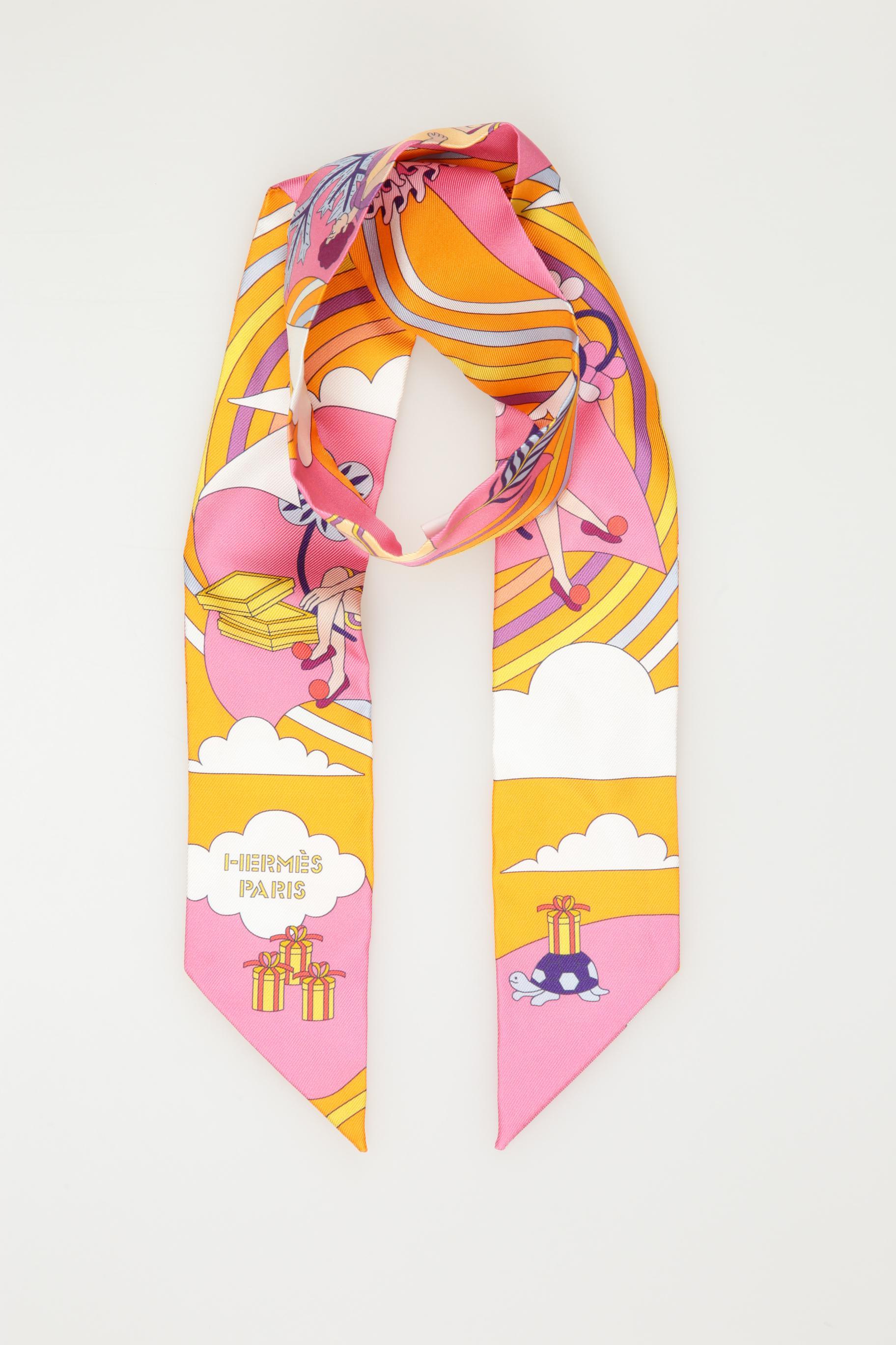 

Hermes Damen Schal, mehrfarbig, Gr.