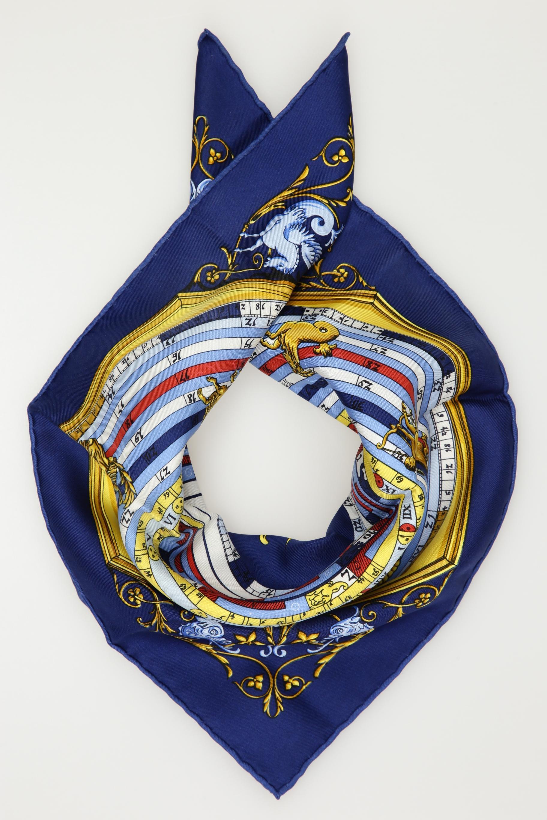 

Hermes Damen Schal, marineblau, Gr.