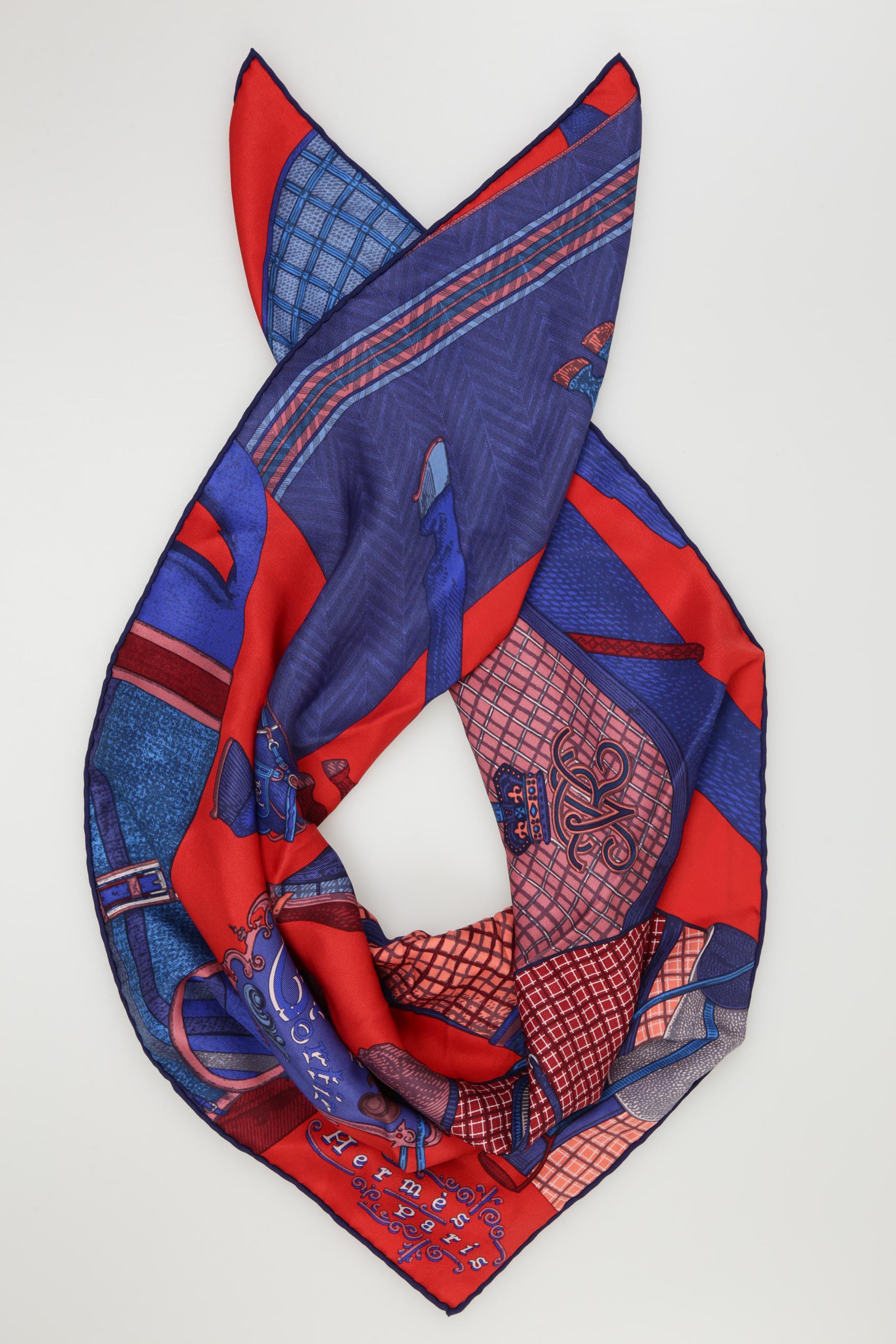 

Hermes Damen Schal, rot, Gr.