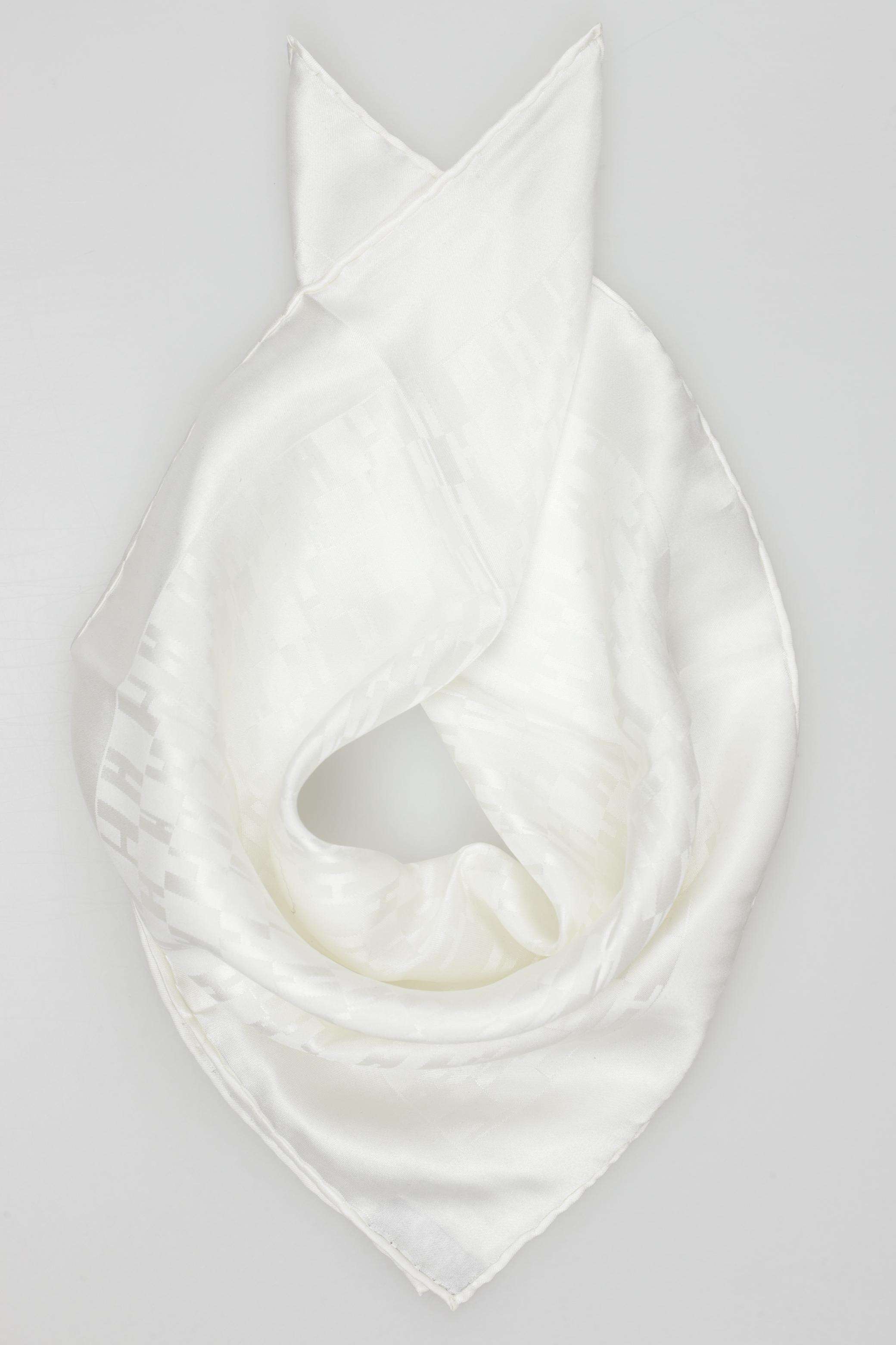 

Hermes Damen Schal, weiß, Gr.