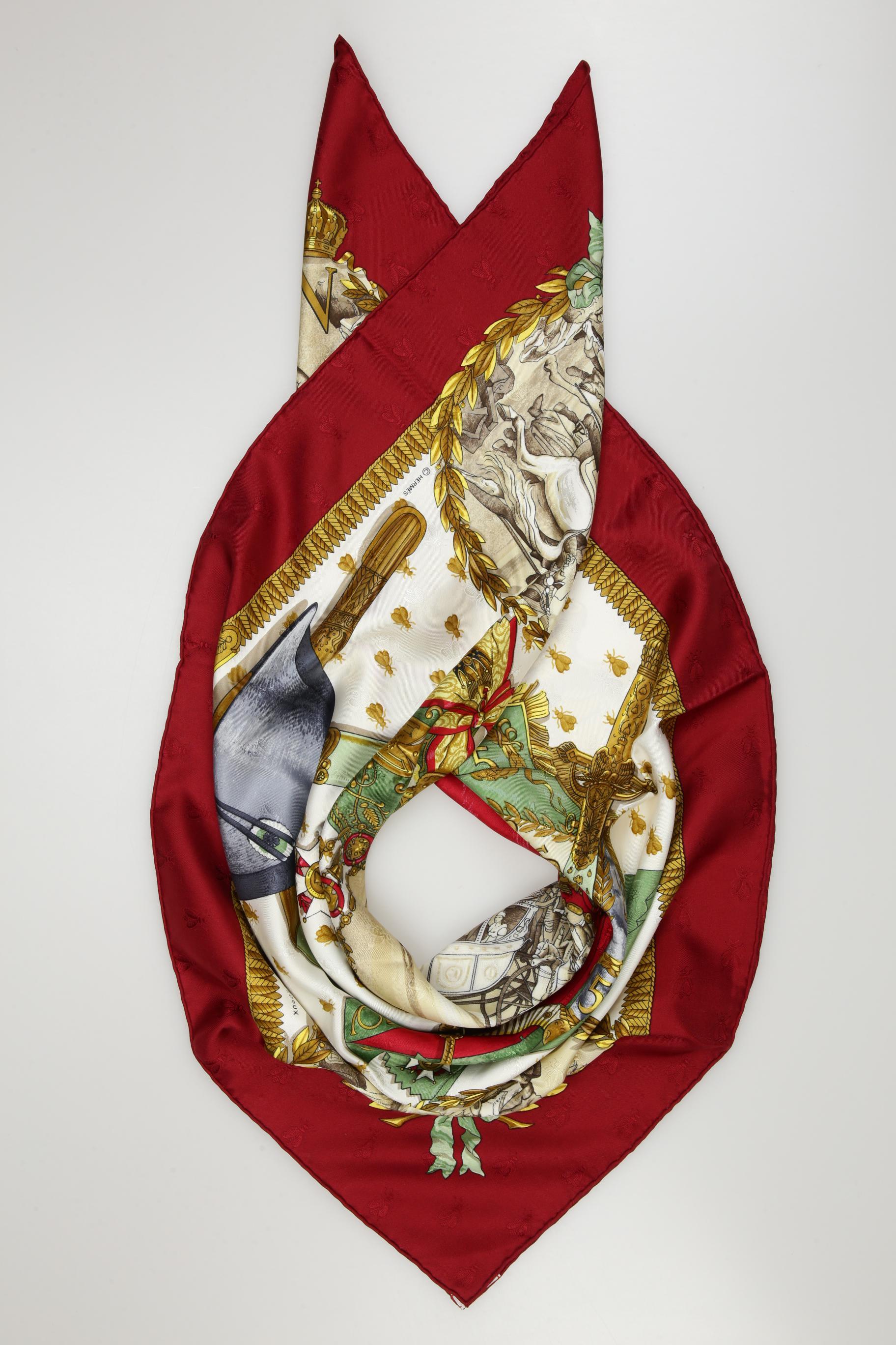 

Hermes Damen Schal, mehrfarbig, Gr.
