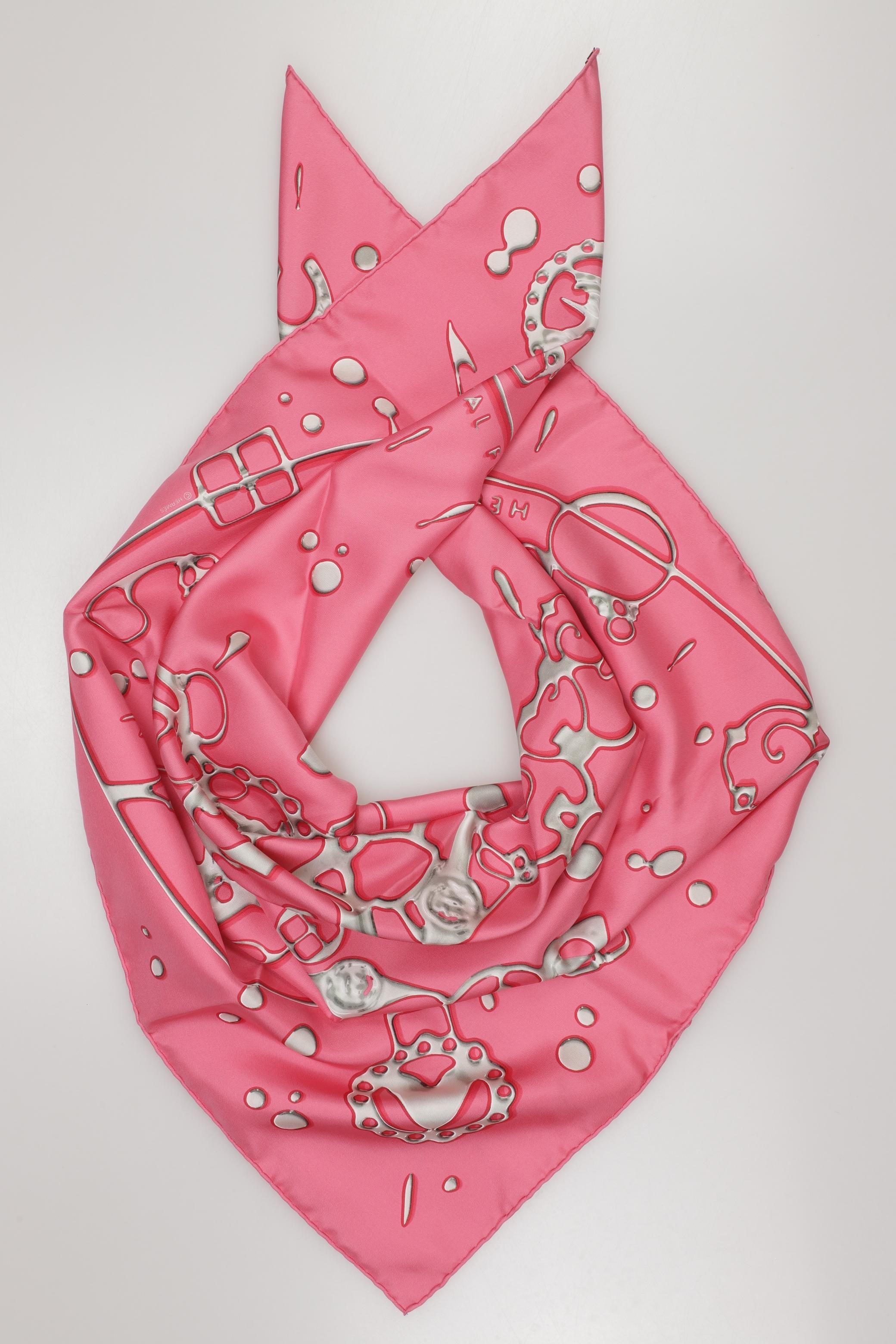 

Hermes Damen Schal, pink, Gr.