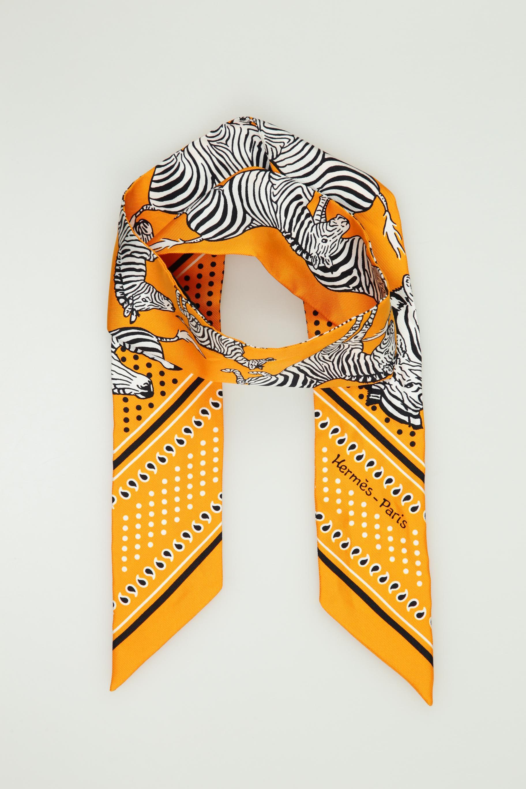 

Hermes Damen Schal, orange, Gr.