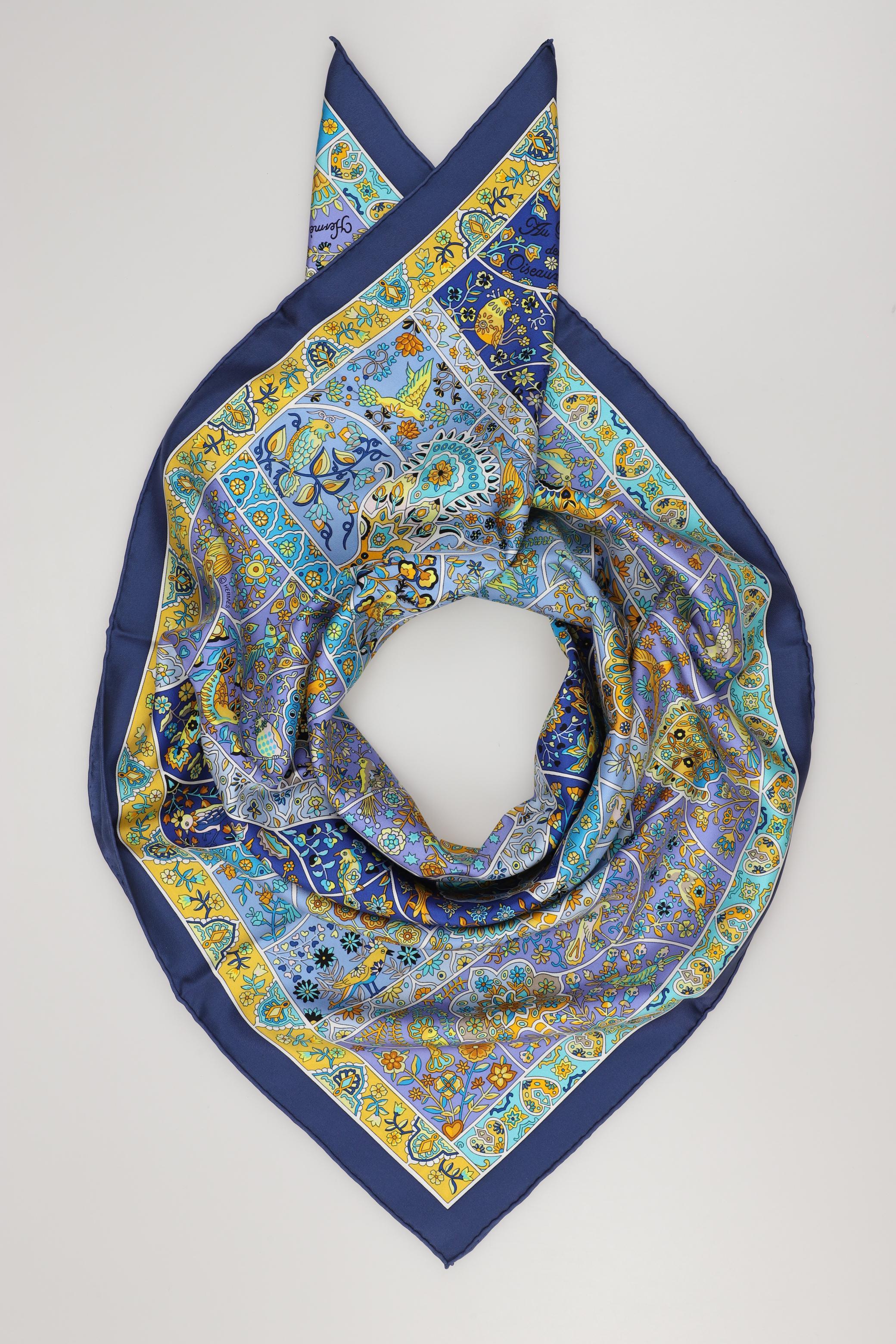 

Hermes Damen Schal, mehrfarbig