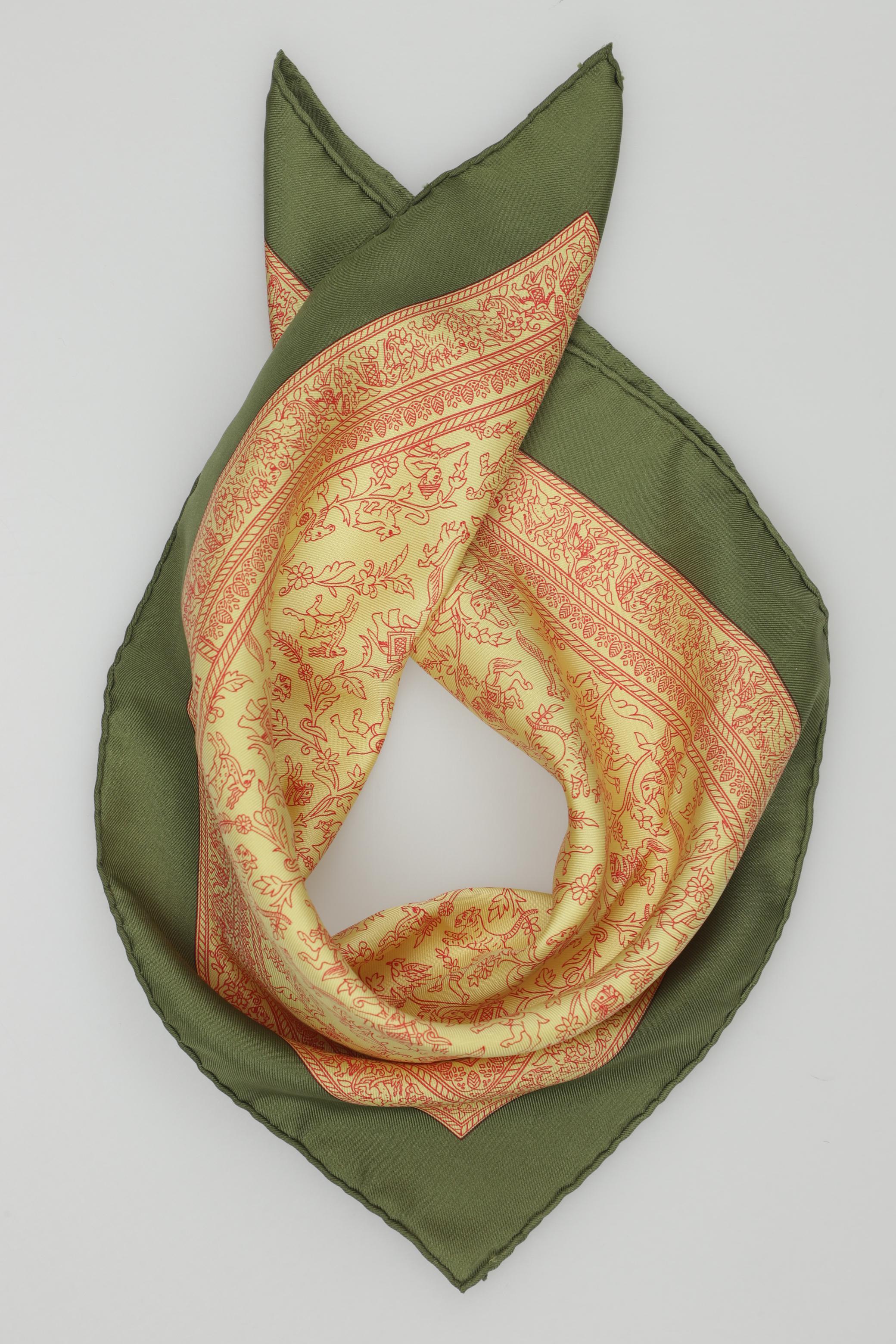 

Hermes Damen Schal, gelb, Gr.