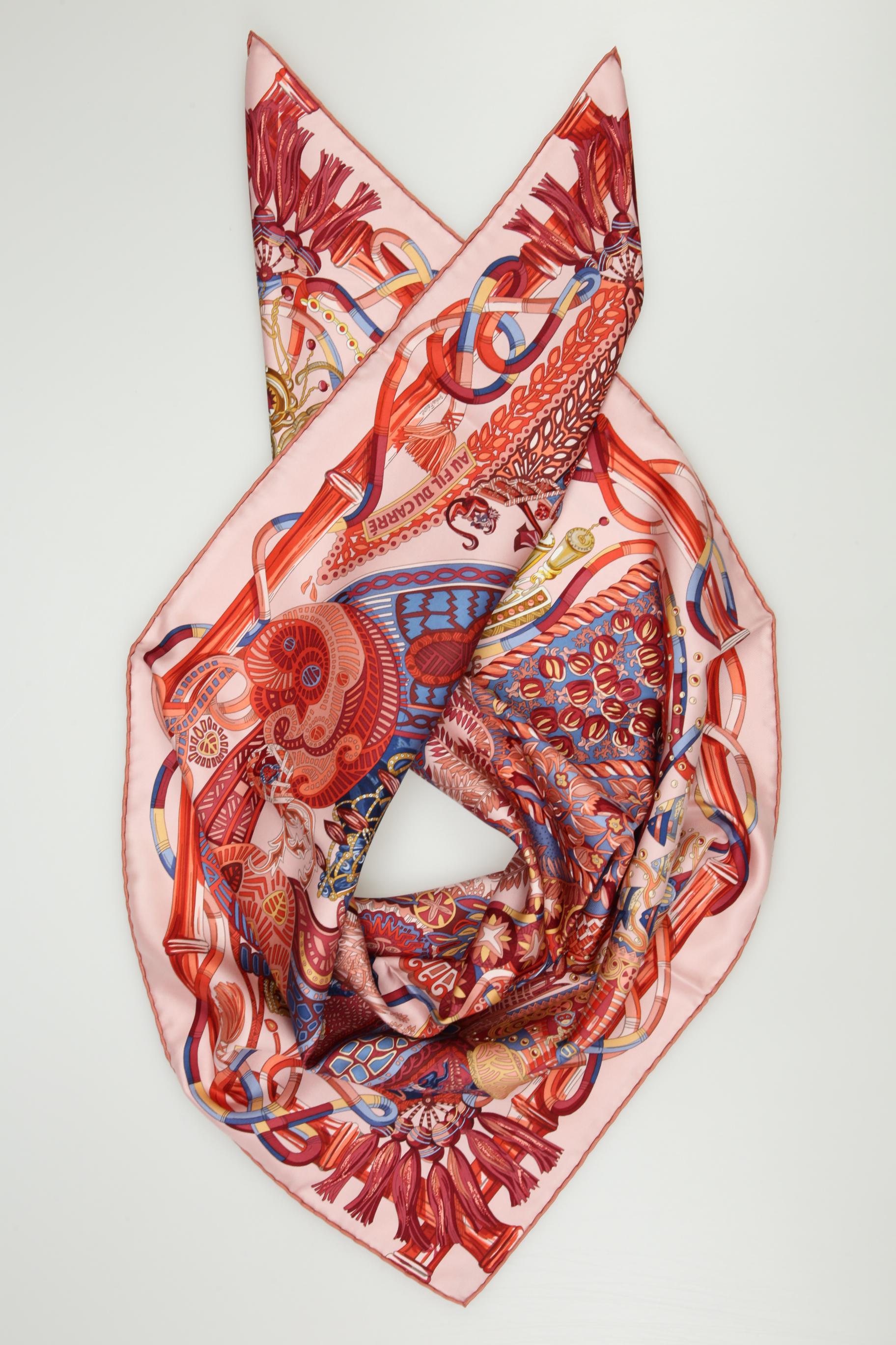 

Hermes Damen Schal, pink
