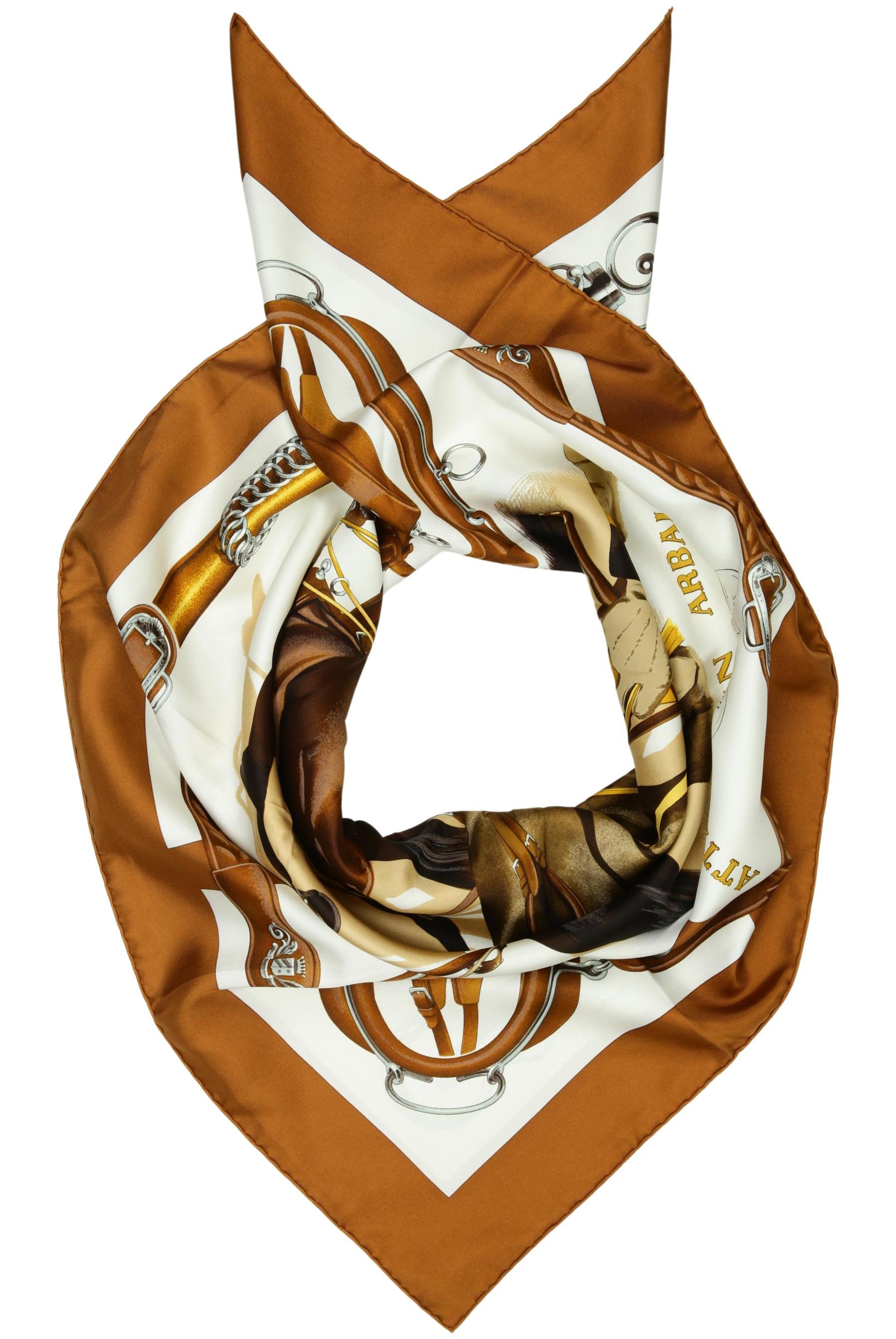 

Hermes Damen Schal, braun, Gr.