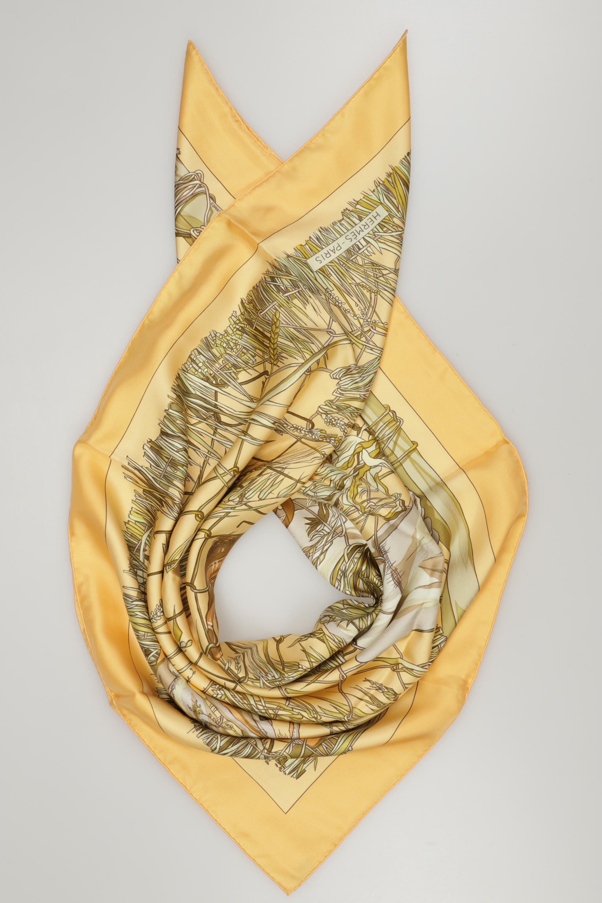 

Hermes Damen Schal, orange, Gr.