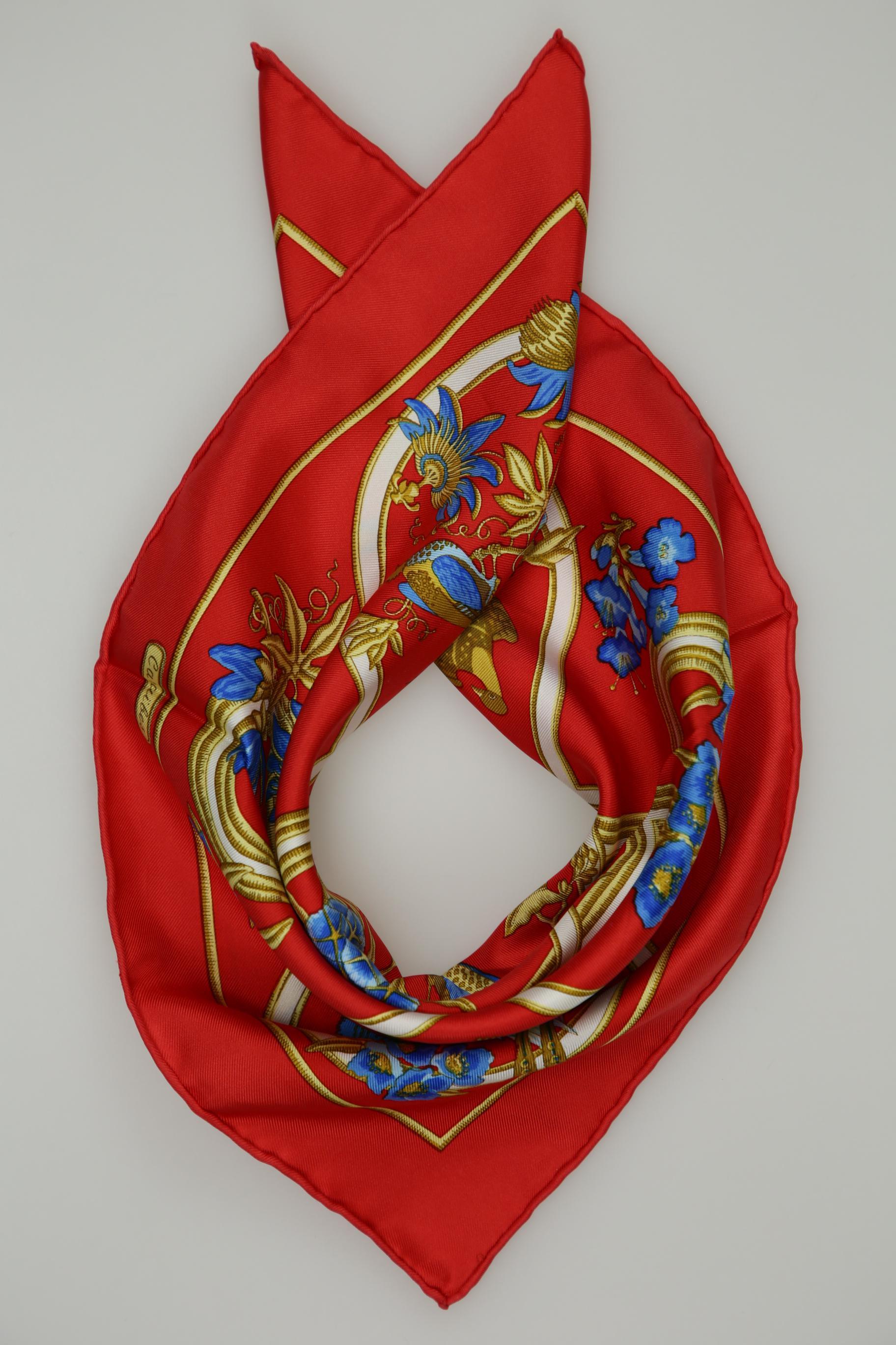 

Hermes Damen Schal, rot, Gr.