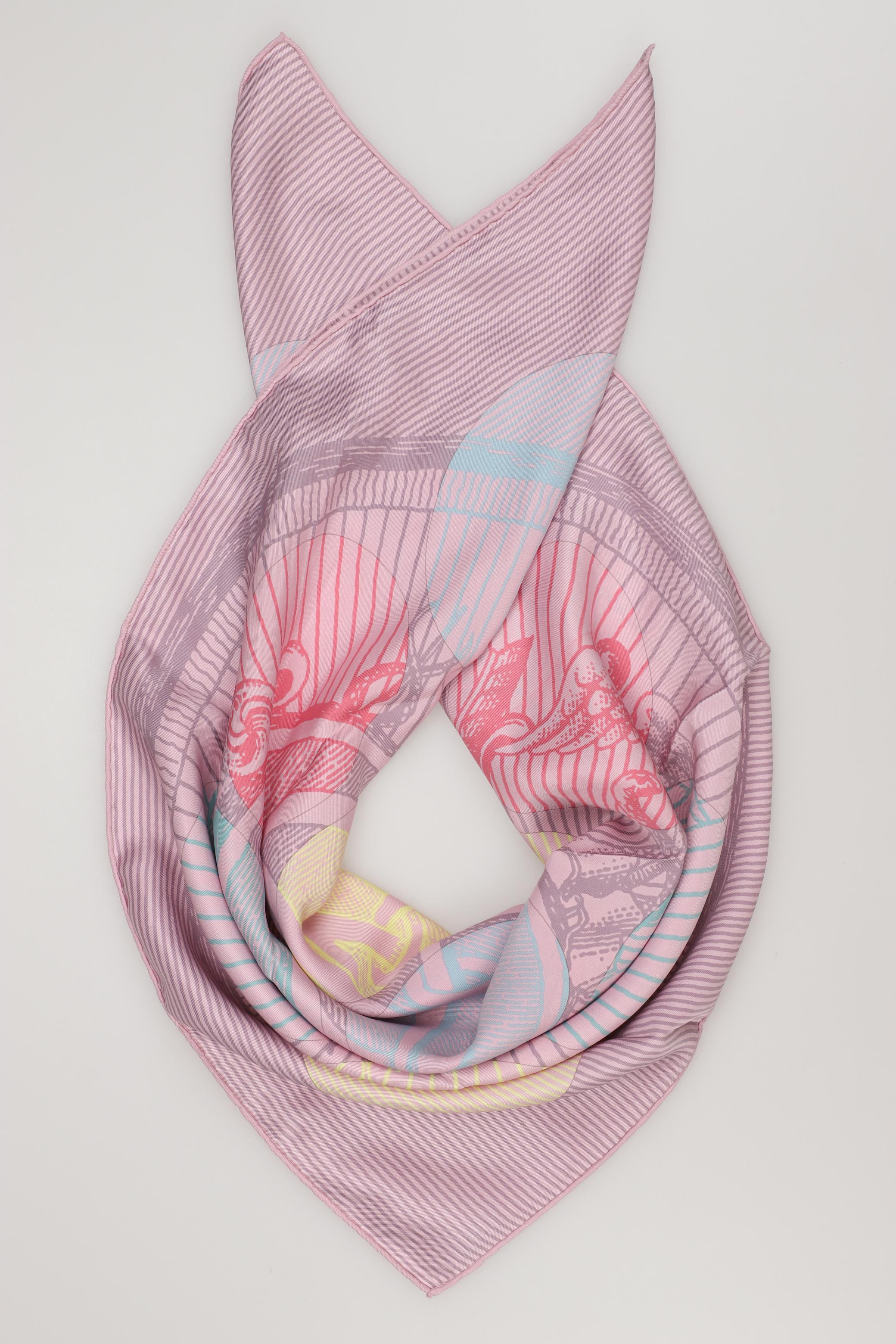 

Hermes Damen Schal, pink