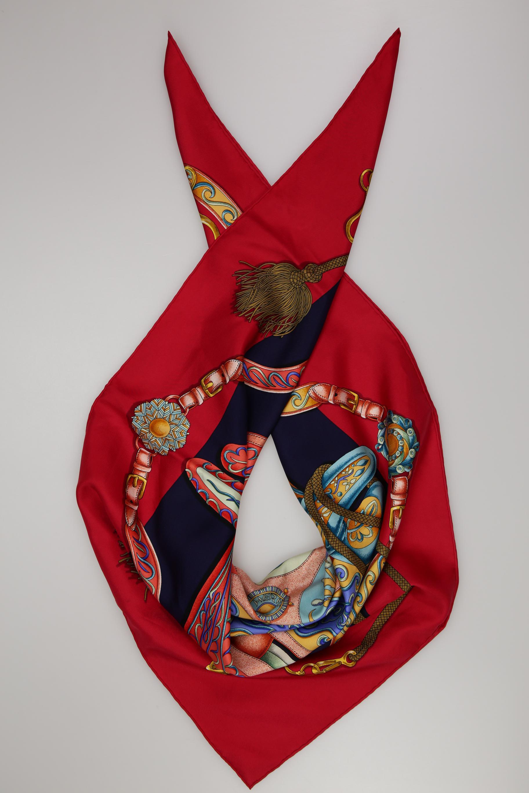 

Hermes Damen Schal, mehrfarbig, Gr.