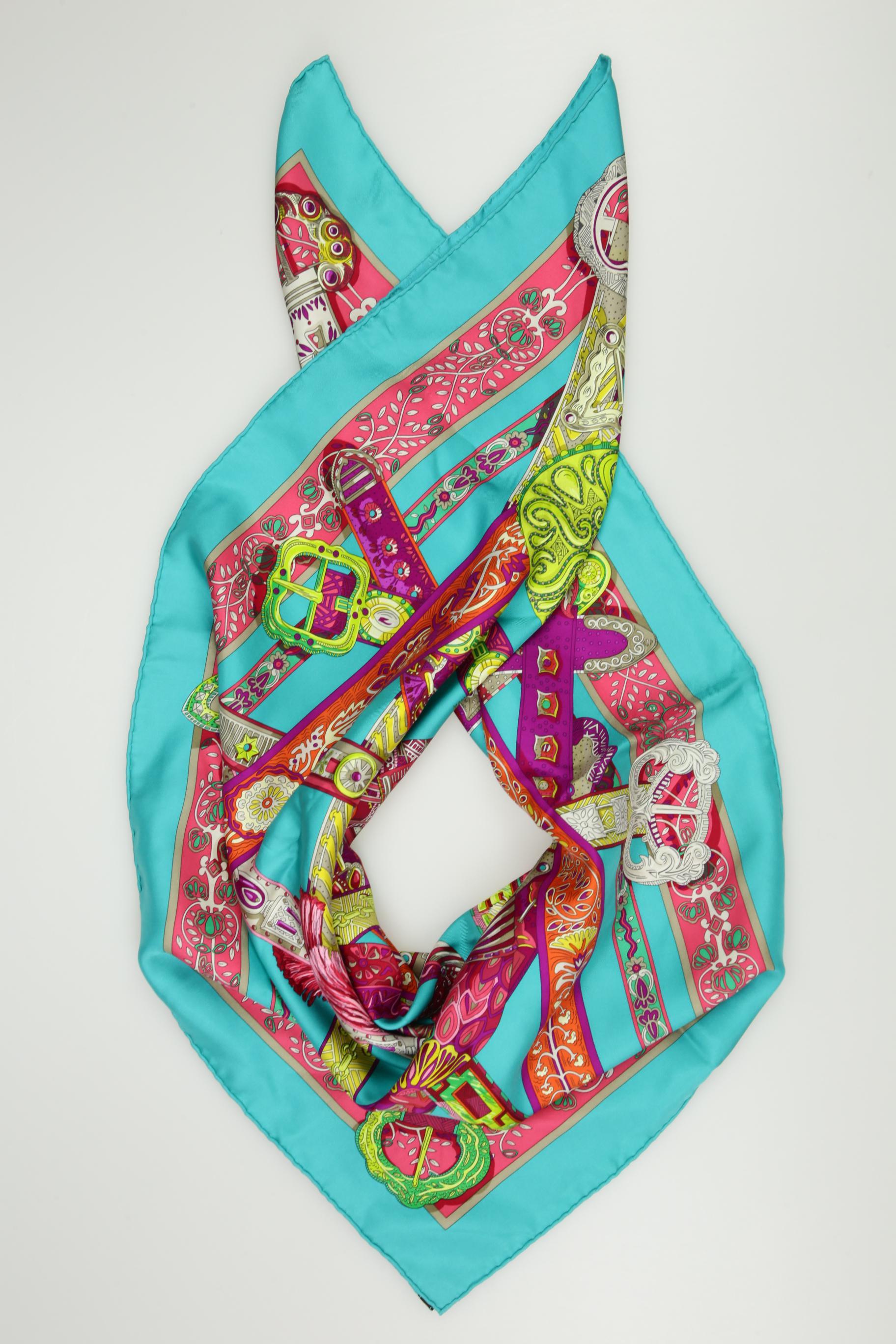 

Hermes Damen Schal, mehrfarbig, Gr.