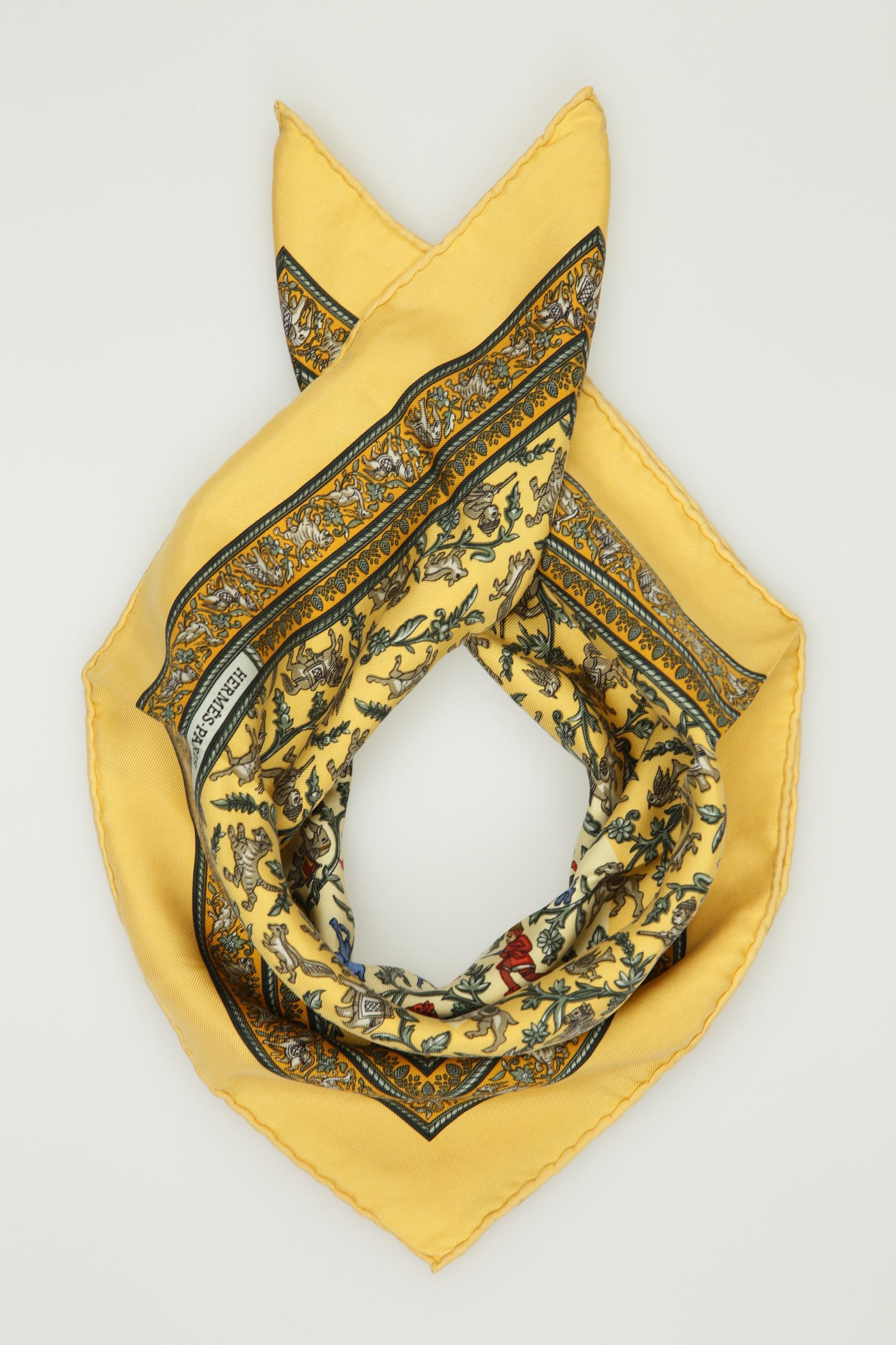 

Hermes Damen Schal, mehrfarbig, Gr.