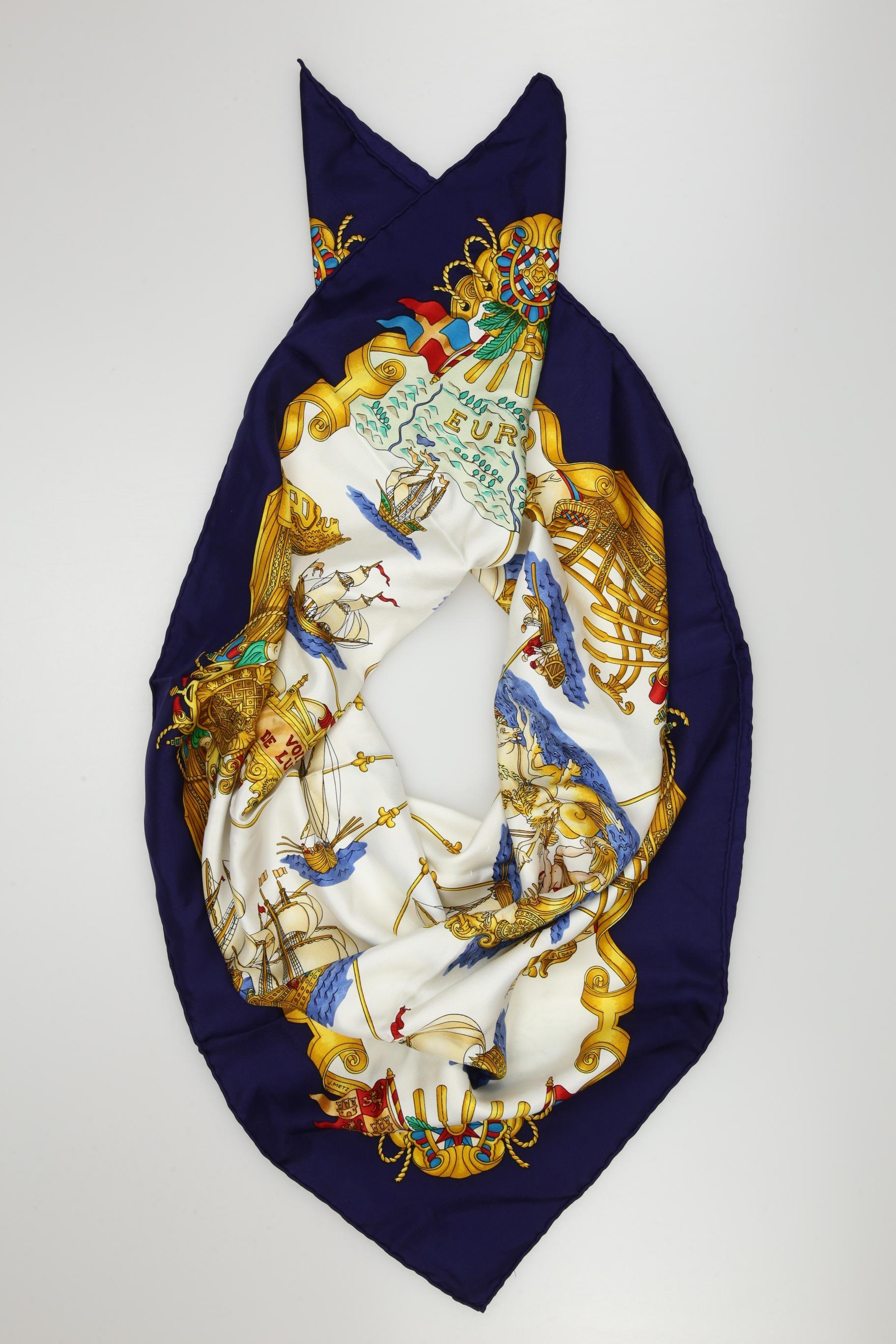 

Hermes Damen Schal, mehrfarbig, Gr.