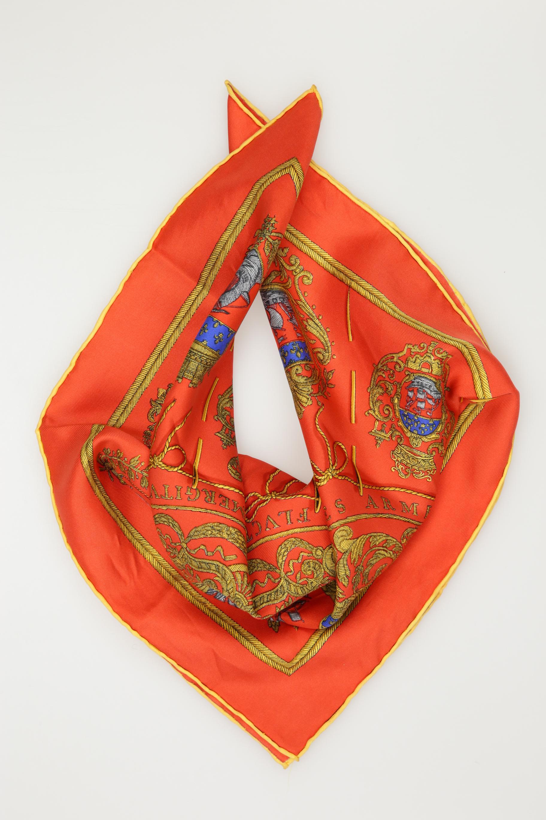 

Hermes Damen Schal, orange, Gr.