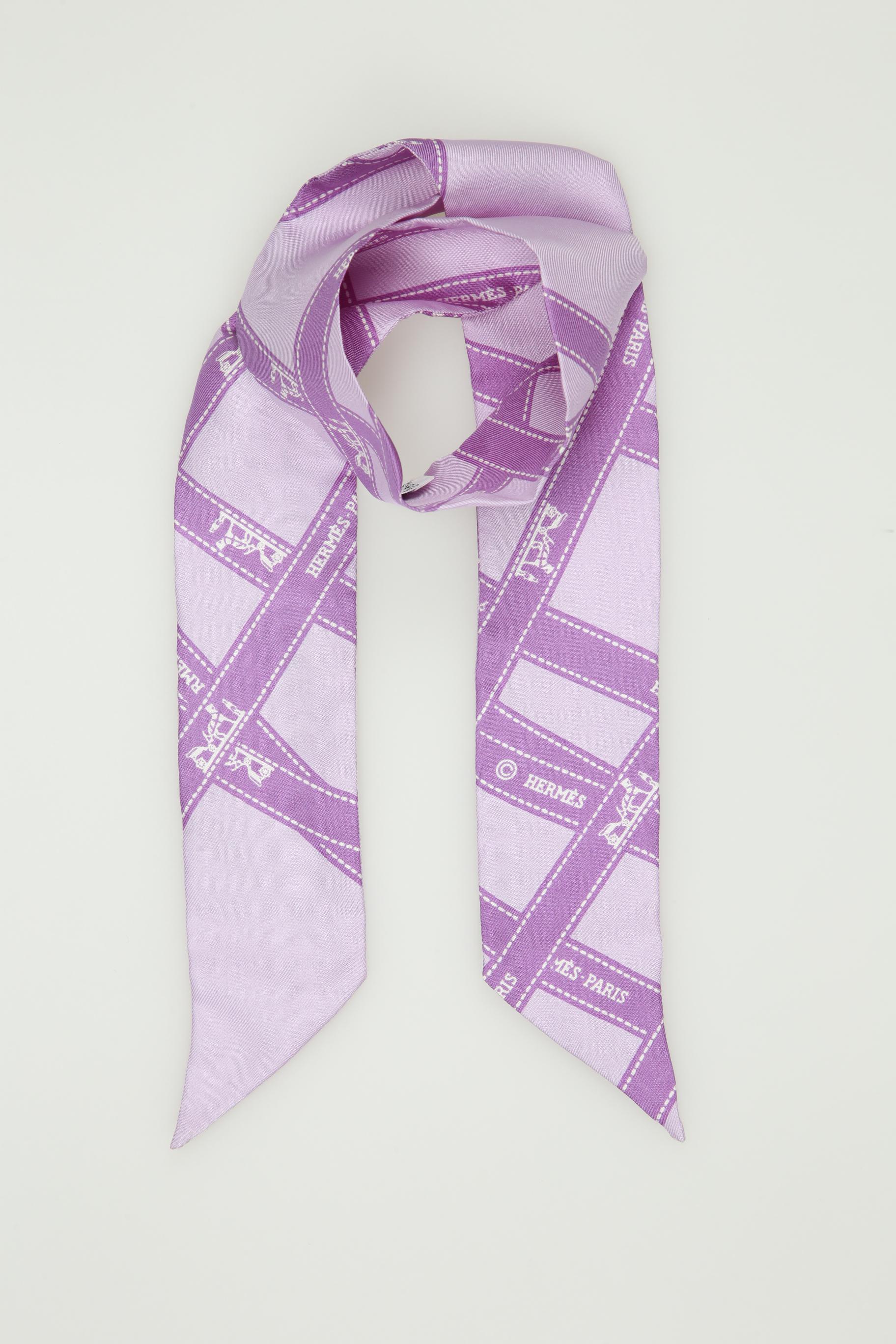 

Hermes Damen Schal, flieder, Gr.