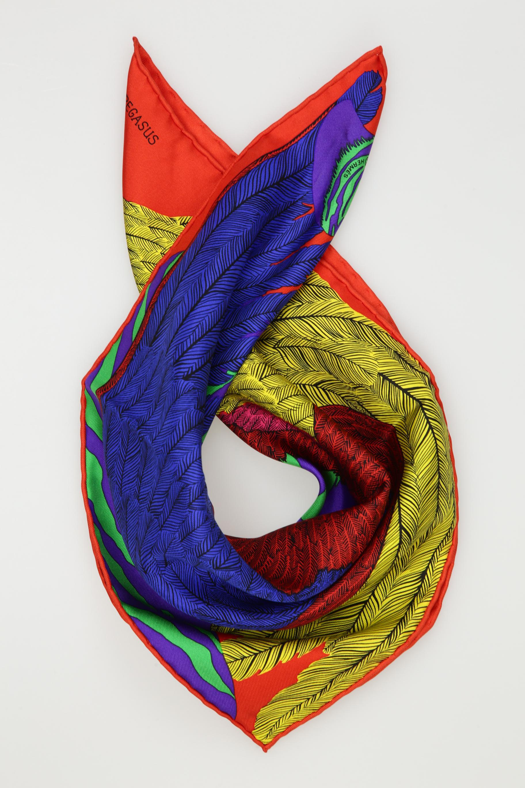 

Hermes Damen Schal, mehrfarbig, Gr.