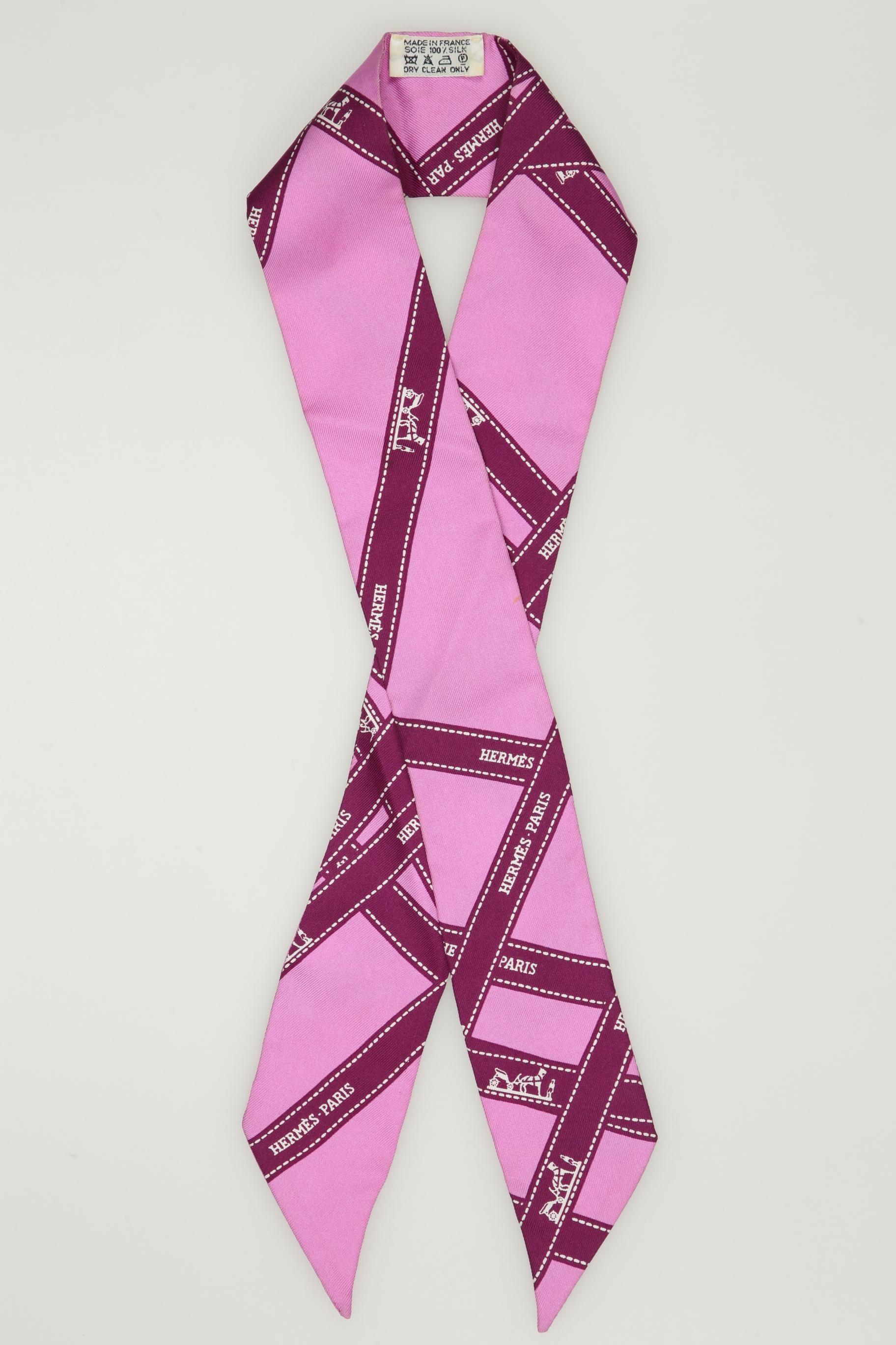 

Hermes Damen Schal, pink, Gr.