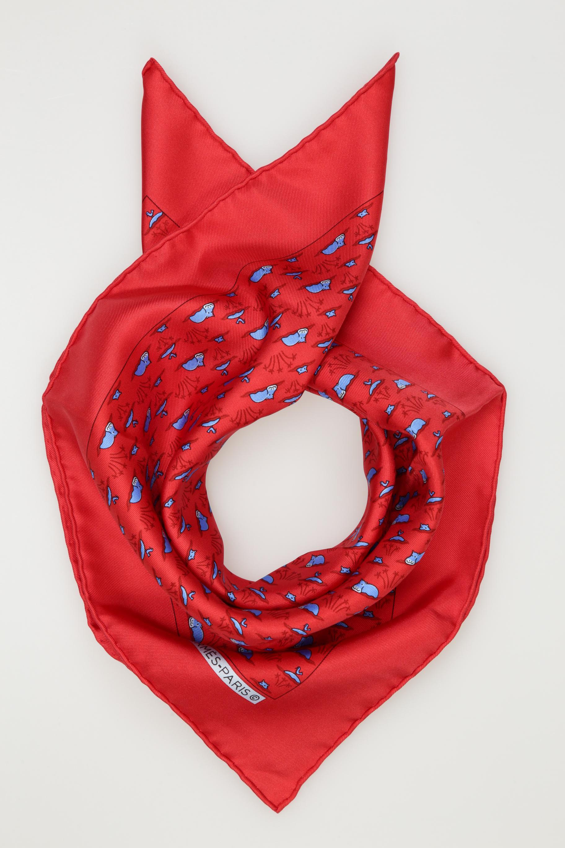 

Hermes Damen Schal, rot, Gr.