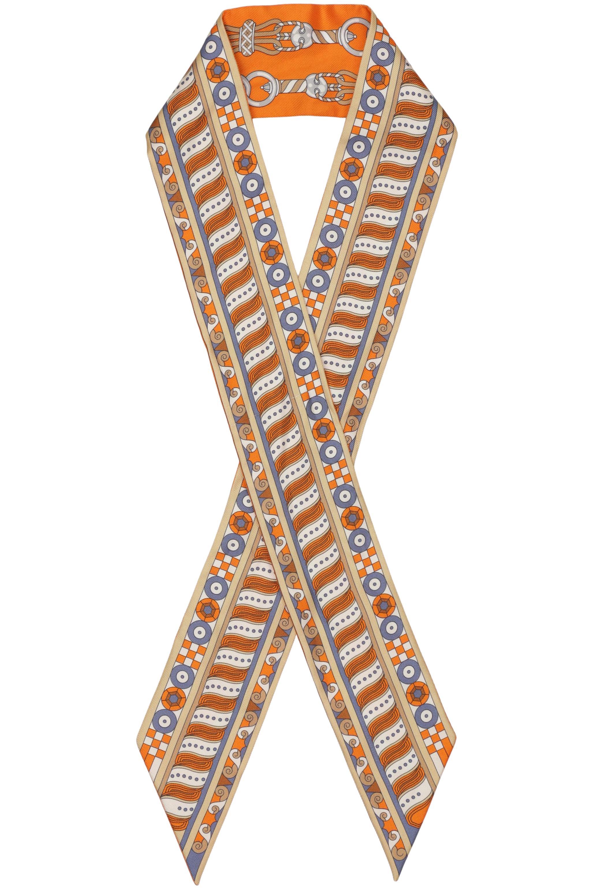 

Hermes Damen Schal, orange, Gr.