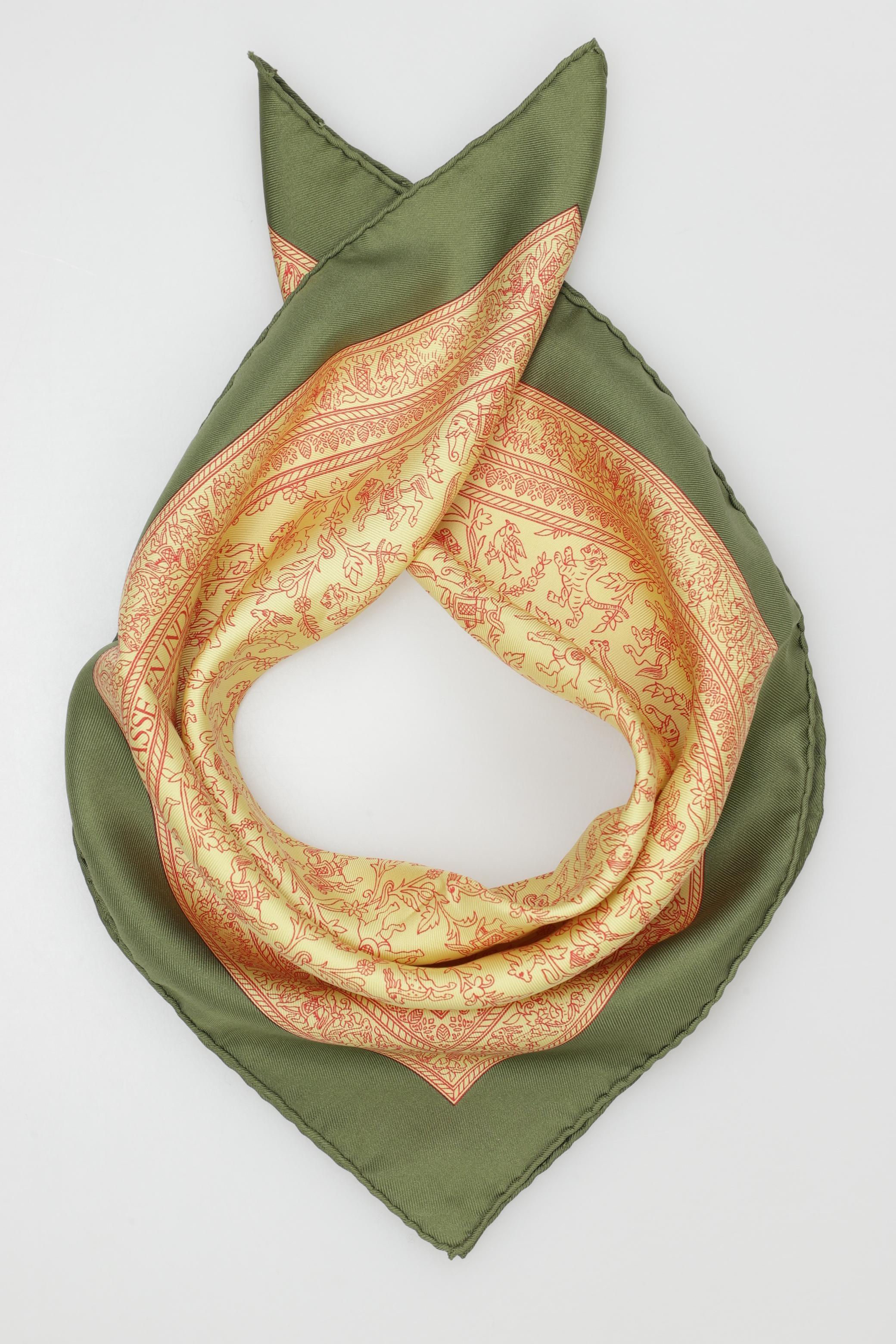 

Hermes Damen Schal, gelb, Gr.