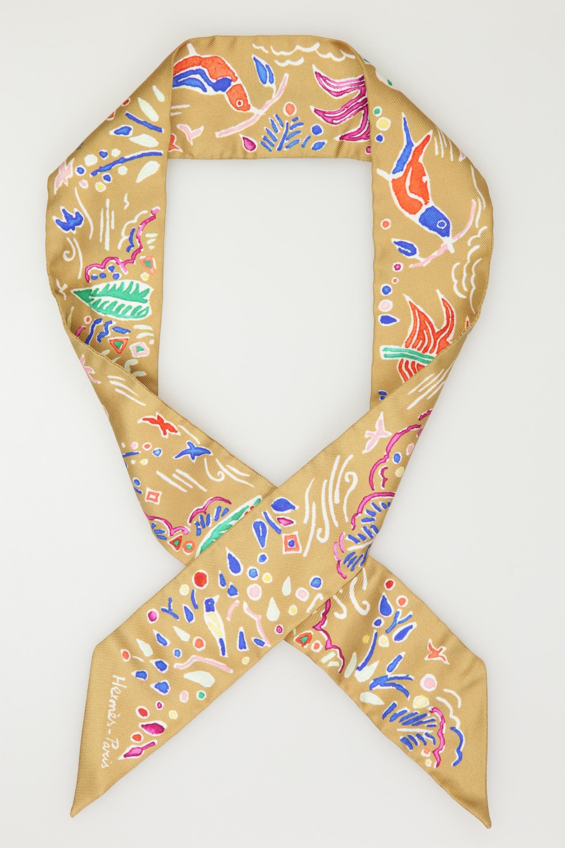 

Hermes Damen Schal, beige, Gr.