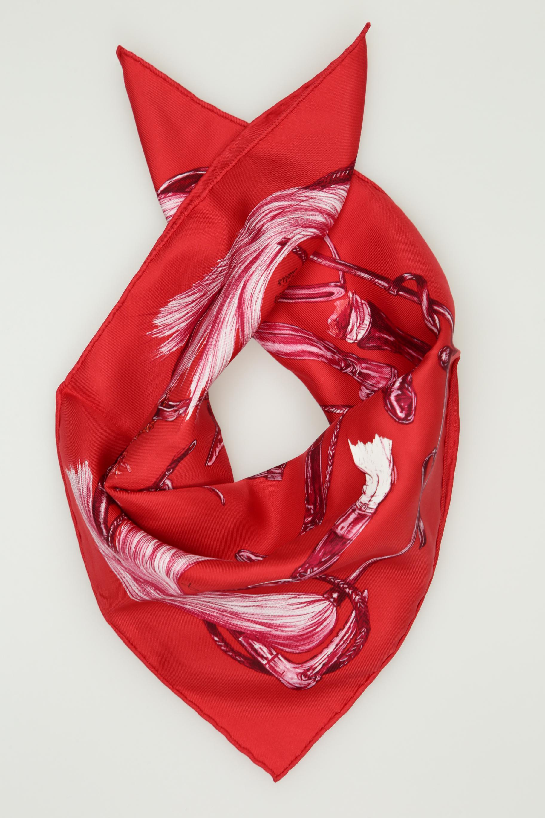 

Hermes Damen Schal, rot, Gr.