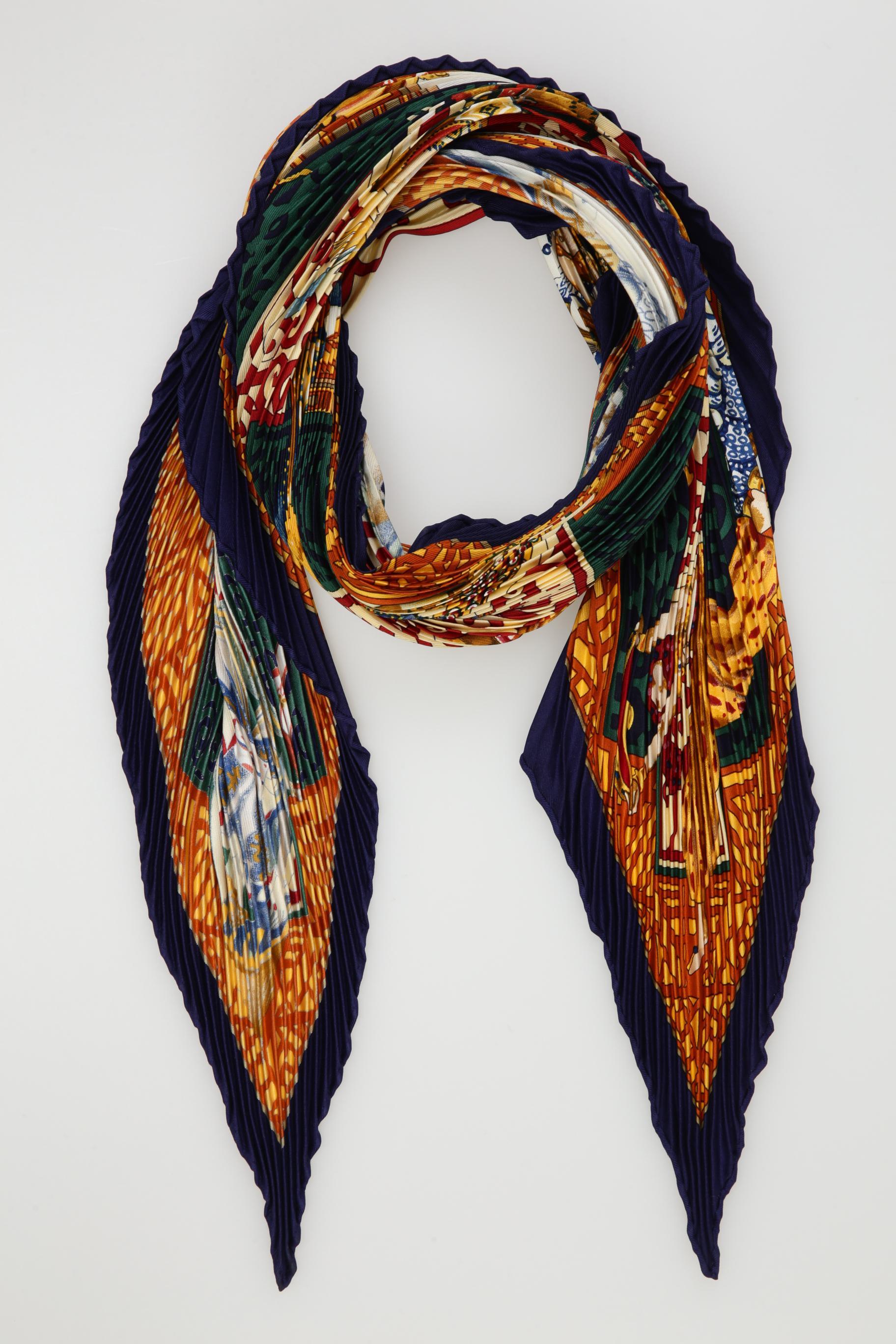 

Hermes Damen Schal, marineblau, Gr.