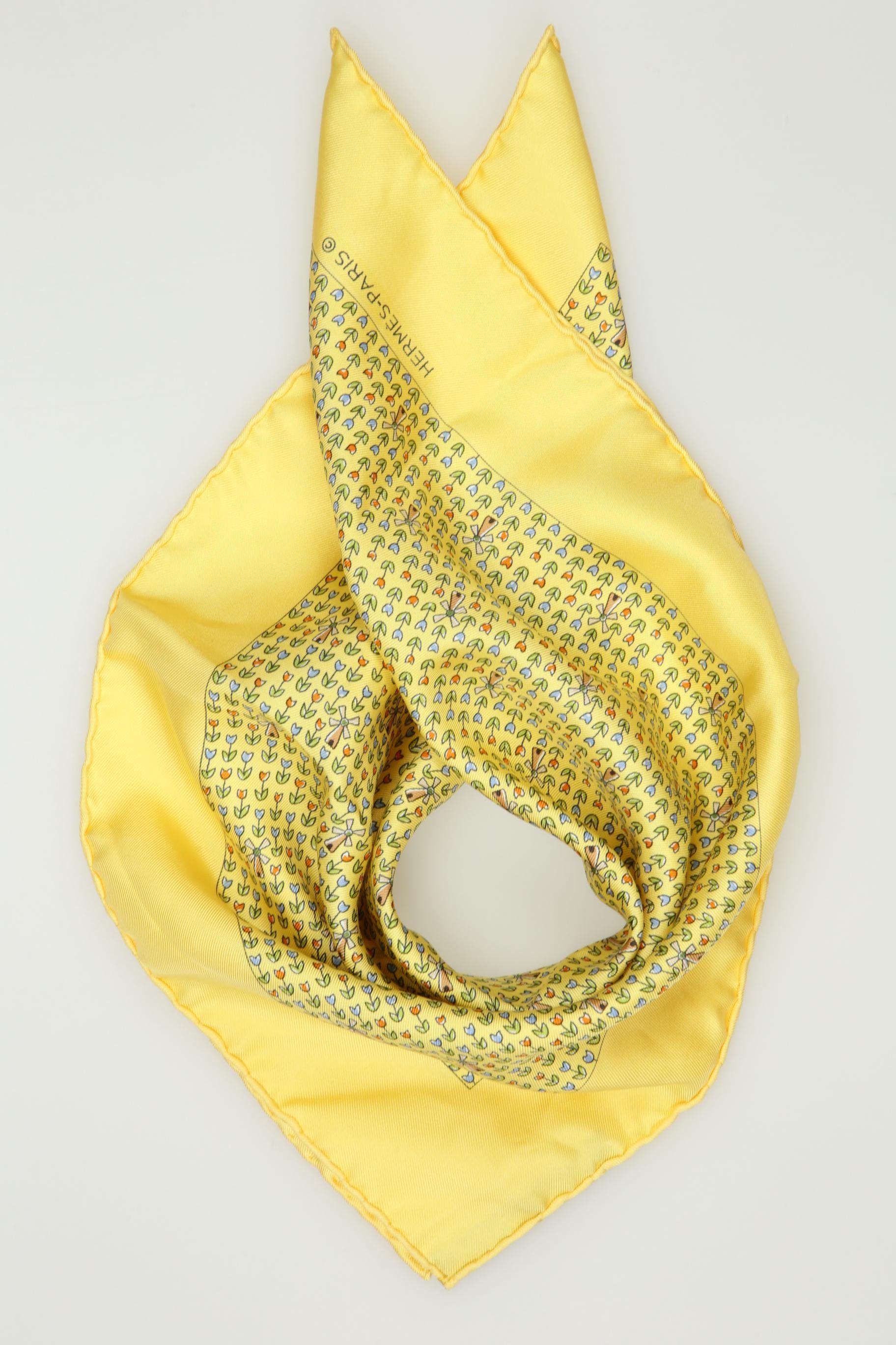 

Hermes Damen Schal, gelb, Gr.