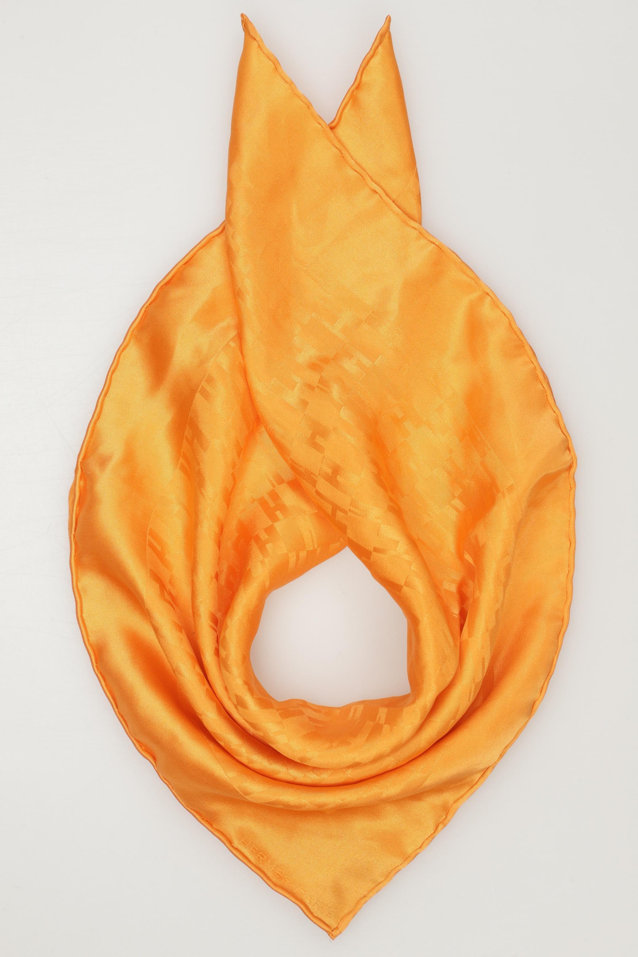 Thumbnail - Hermes Damen Schal, orange, Gr.